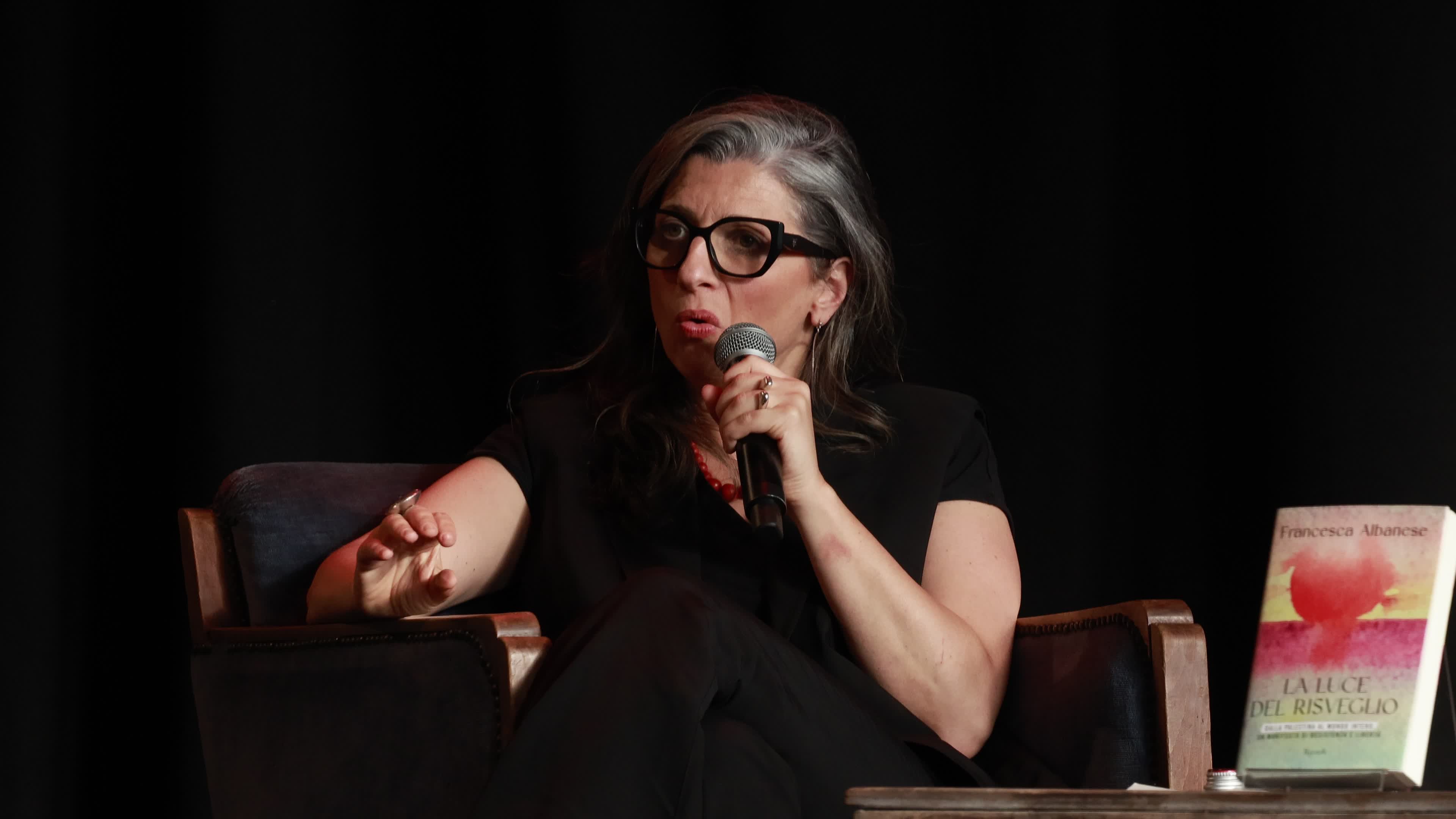 The presentation of the book by Francesca Albanese "The Light of Awakening. From Palestine to the entire world, a manifesto of resistance and freedom" in Milan