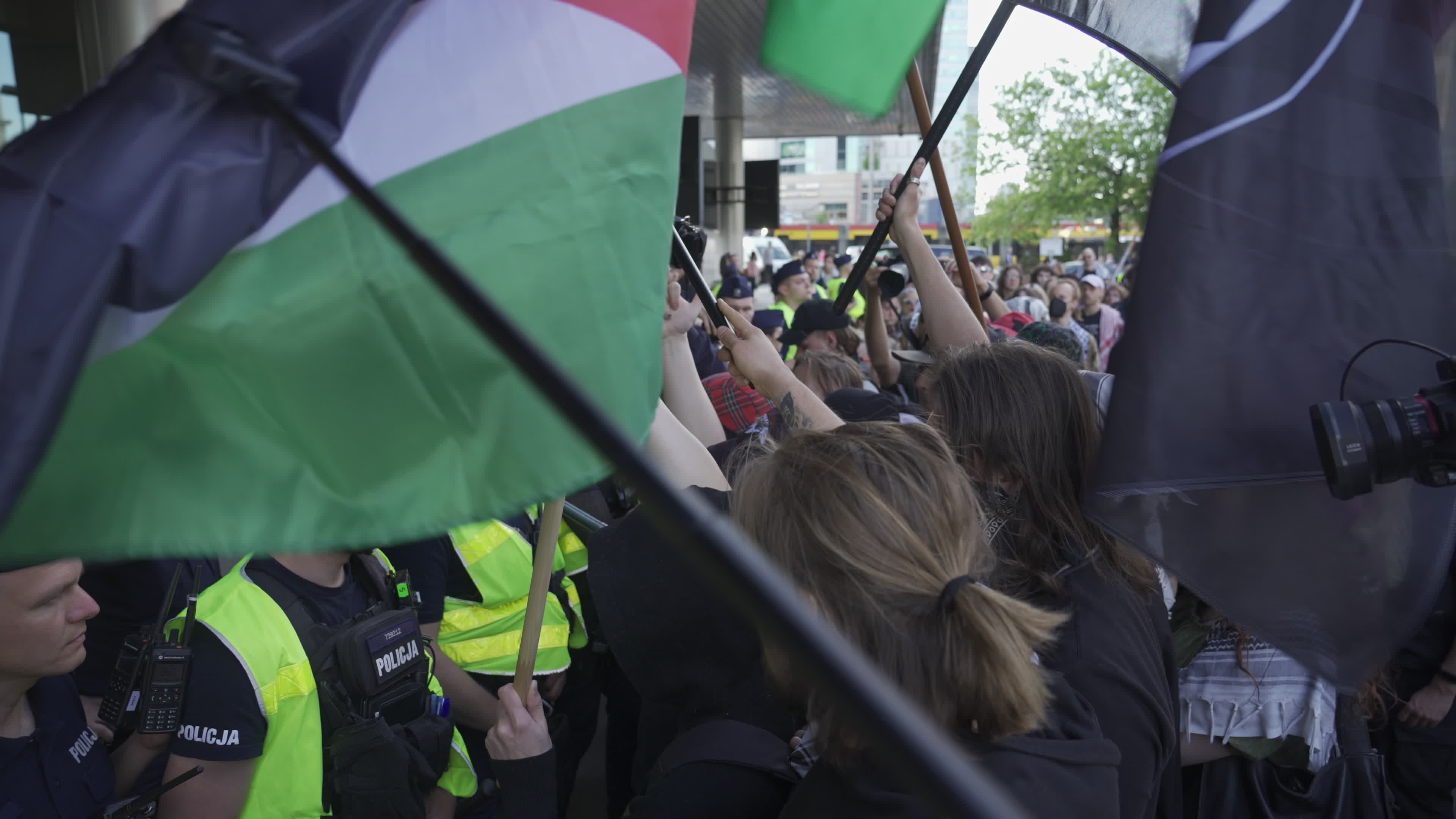 Warsaw Protests Israeli Security Conference Accused of Whitewashing War Crimes