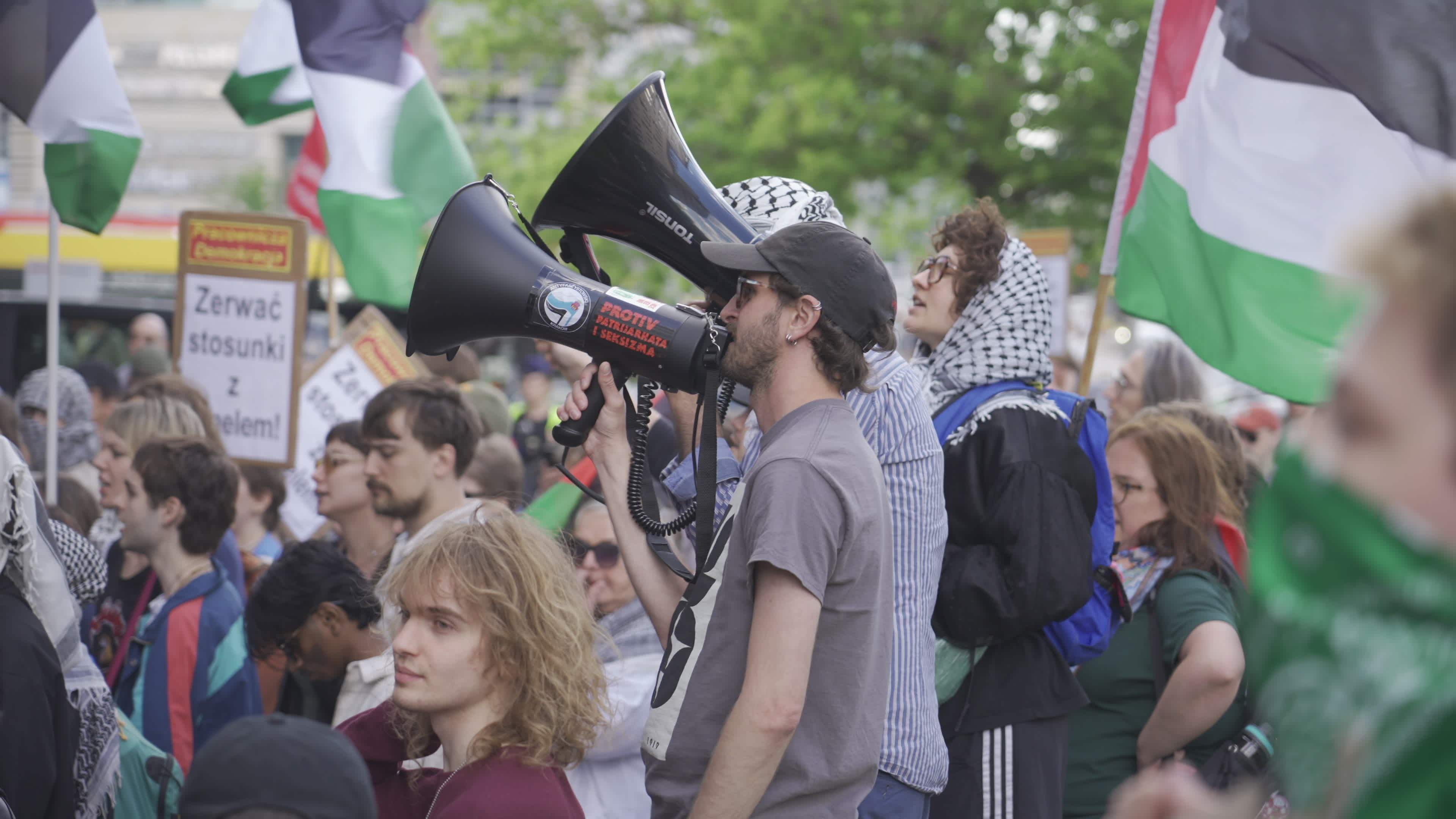 Warsaw Protests Israeli Security Conference Accused of Whitewashing War Crimes
