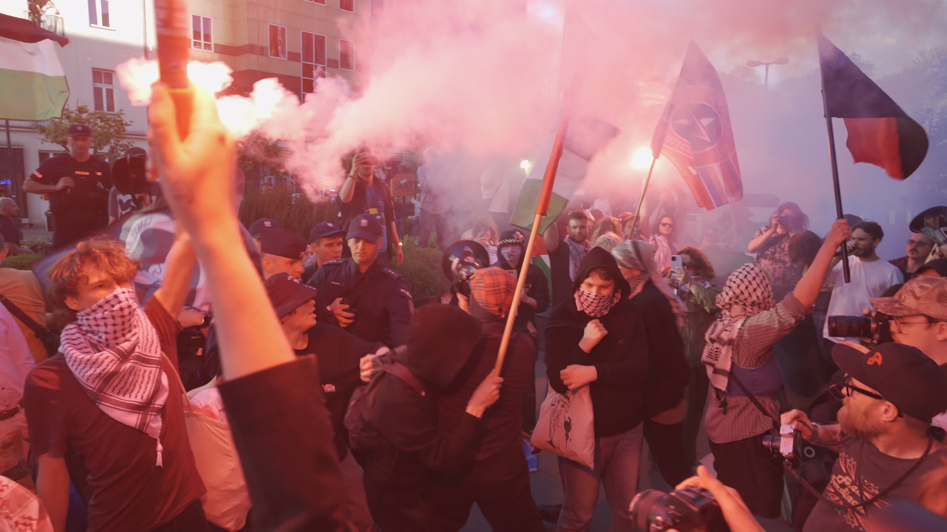 Warsaw Protests Israeli Security Conference Accused of Whitewashing War Crimes