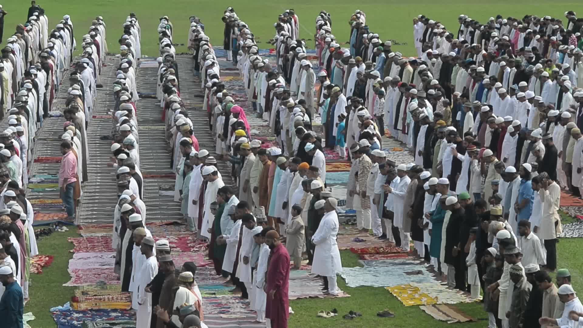 Eid al-Adha prayers in Siliguri
