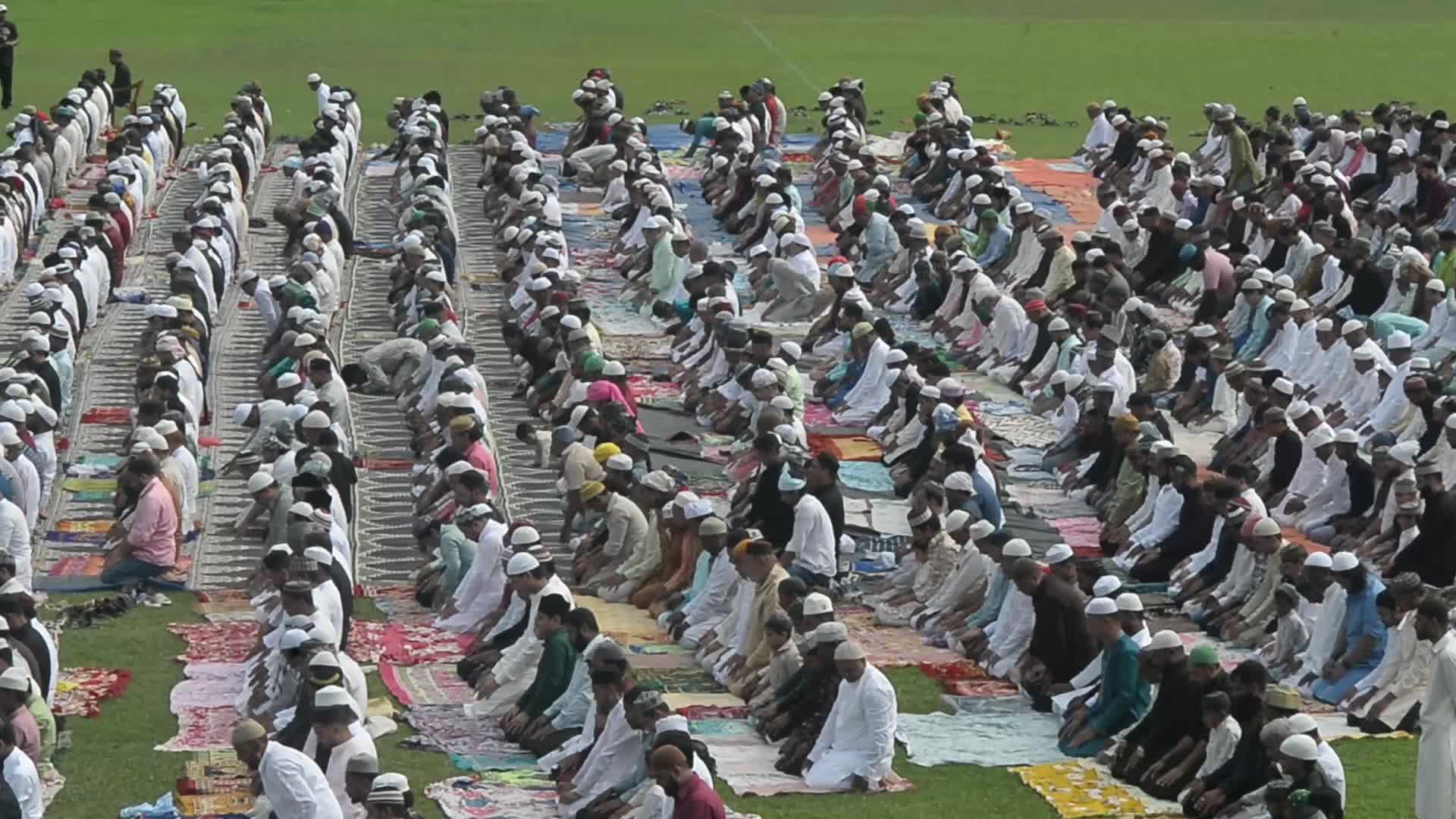 Eid al-Adha prayers in Siliguri