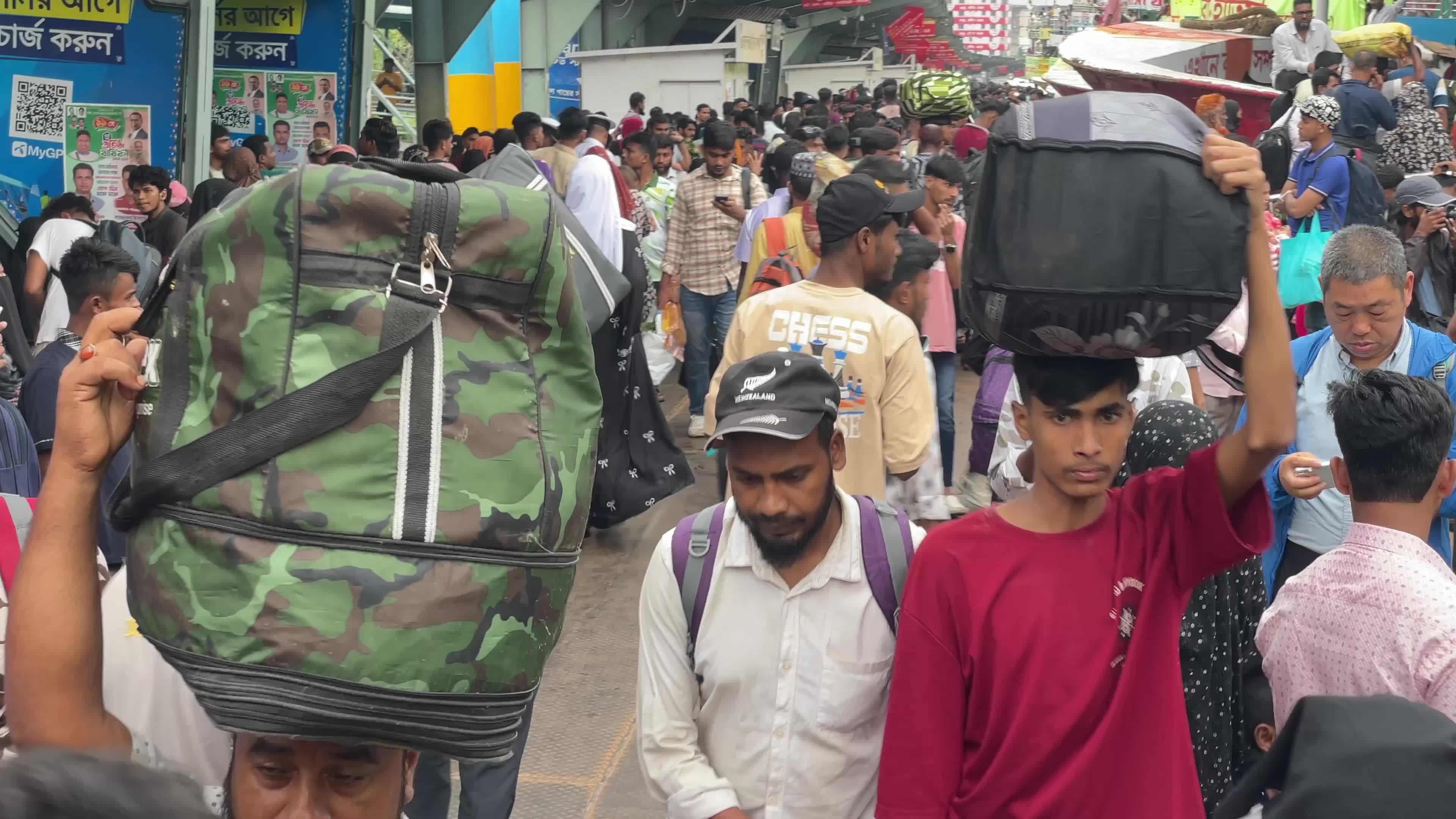Eid Rush in Dhaka