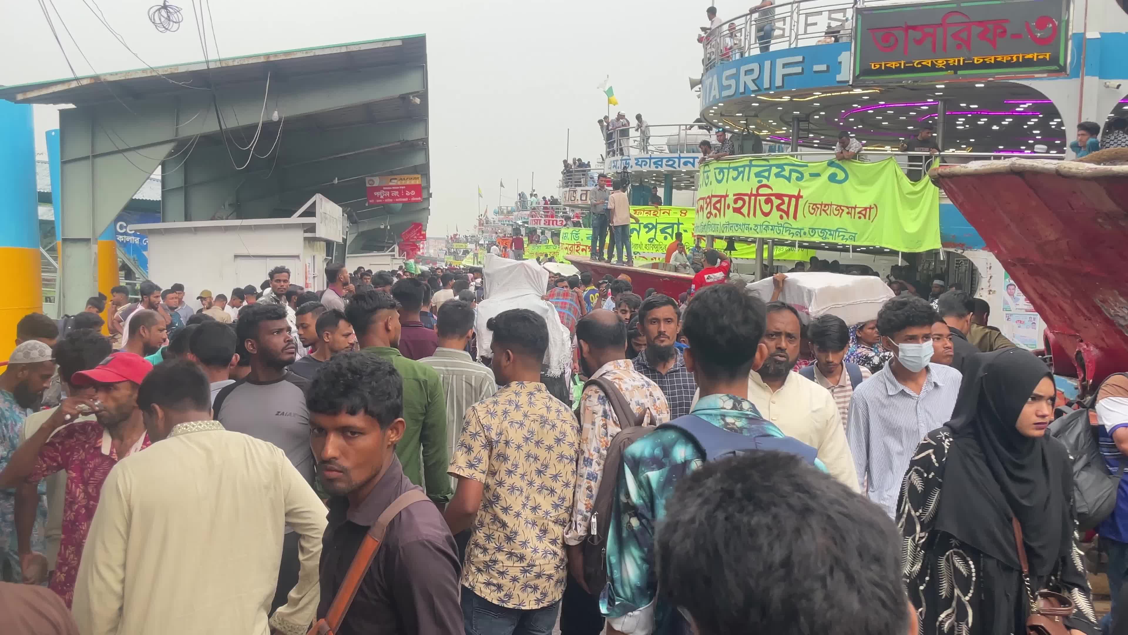 Eid Rush in Dhaka