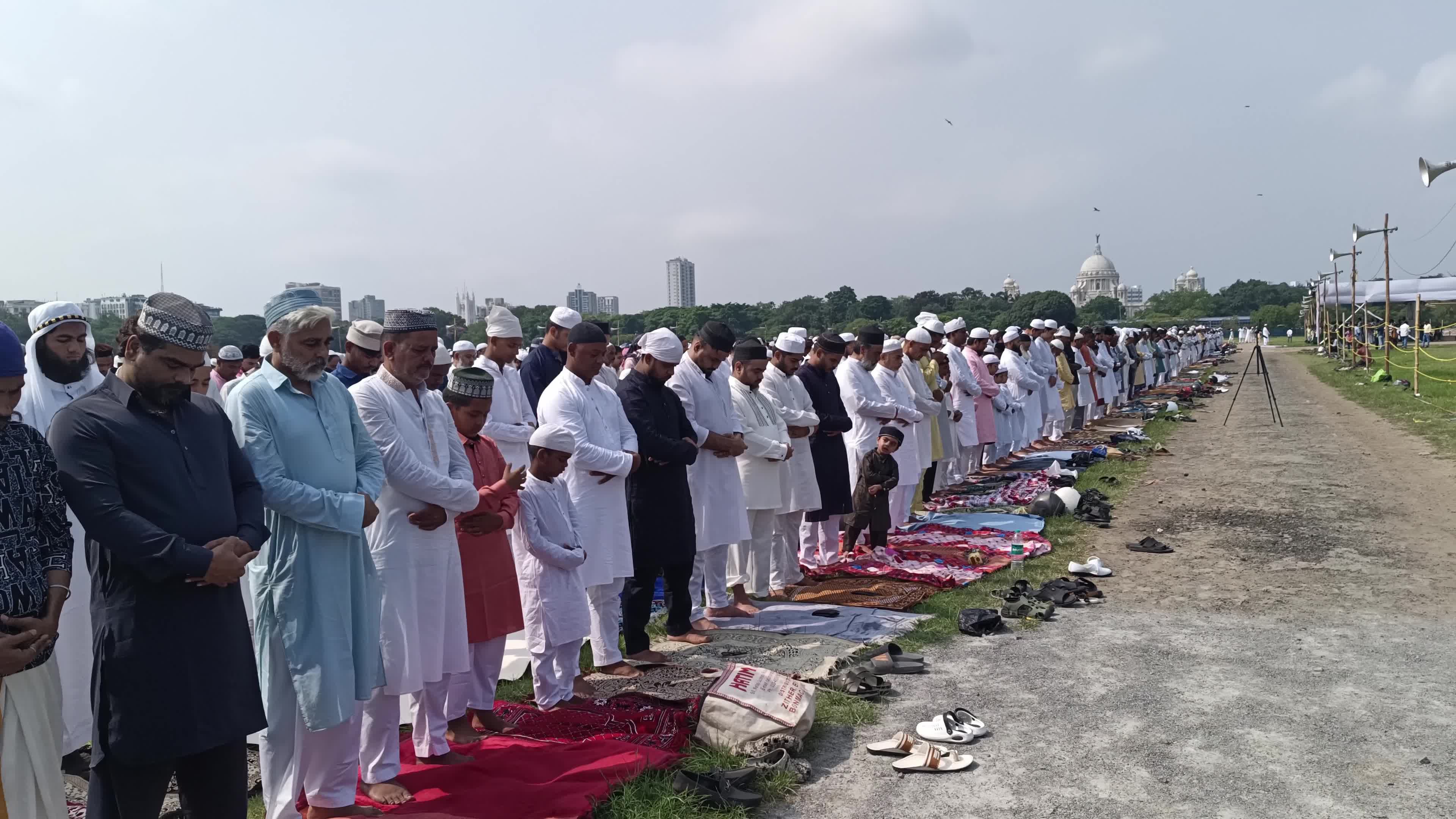 Eid al-Adha Prayer In Kolkata, India