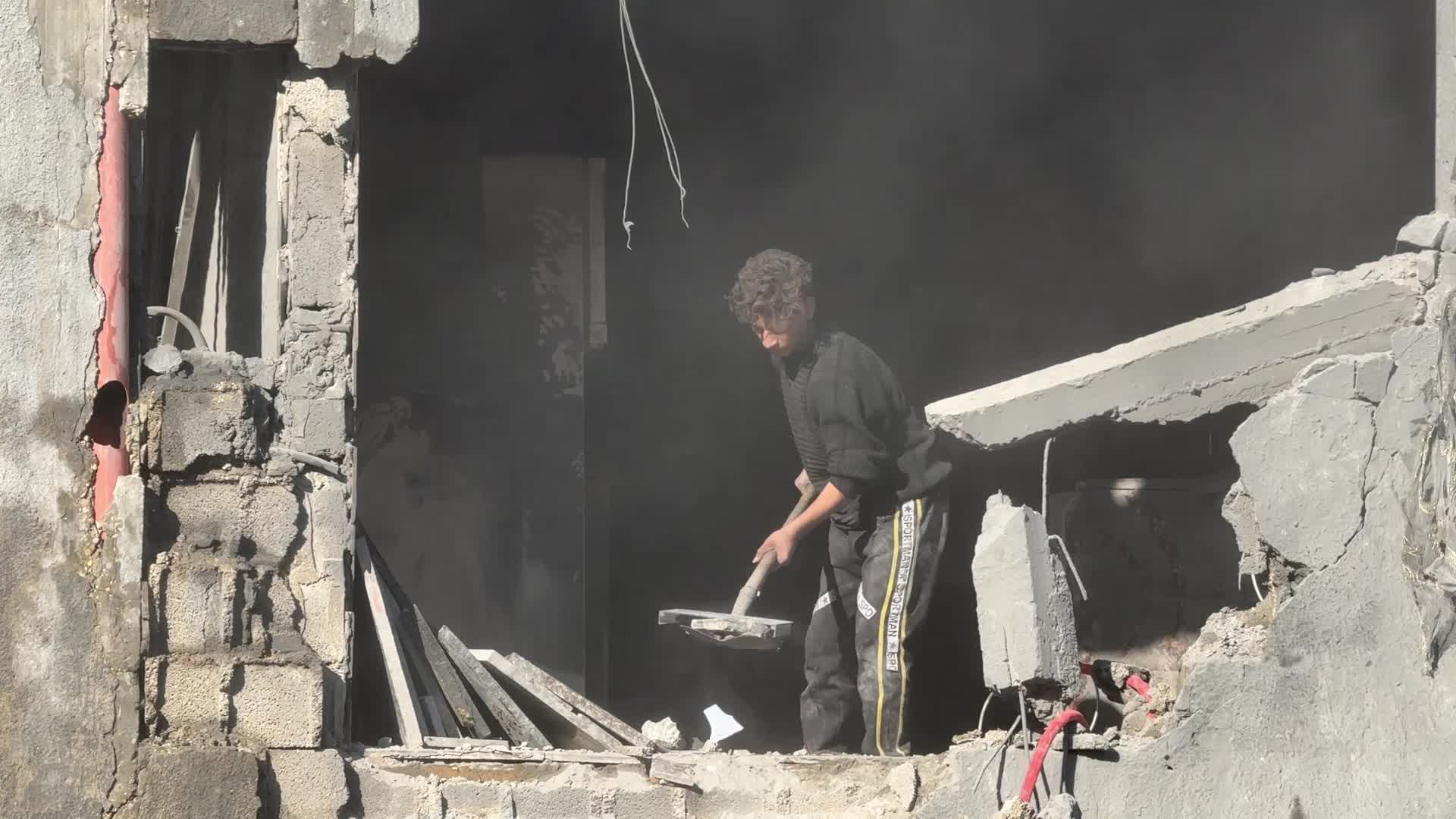 Israeli attacks on Gaza continue during Eid al-Adha