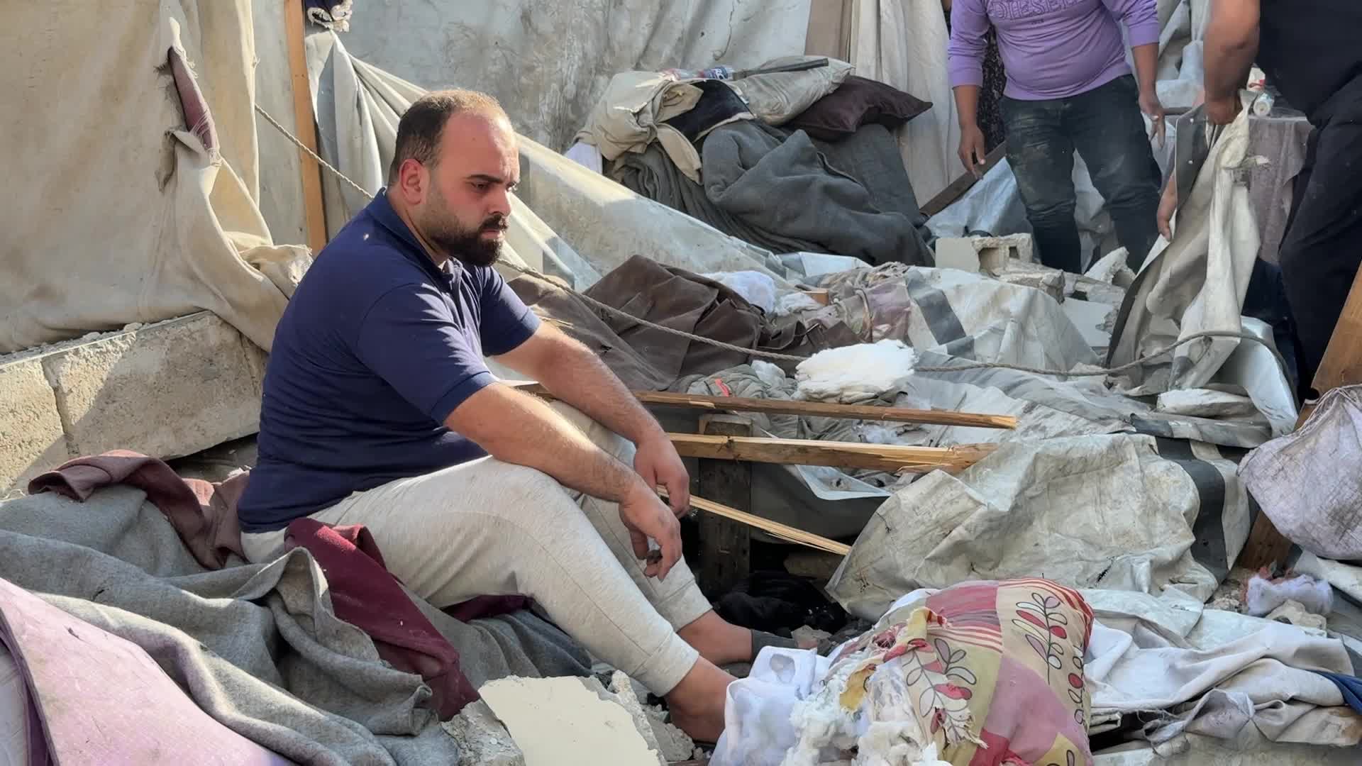 Aftermath Of Israeli Airstrike In Gaza, Palestine