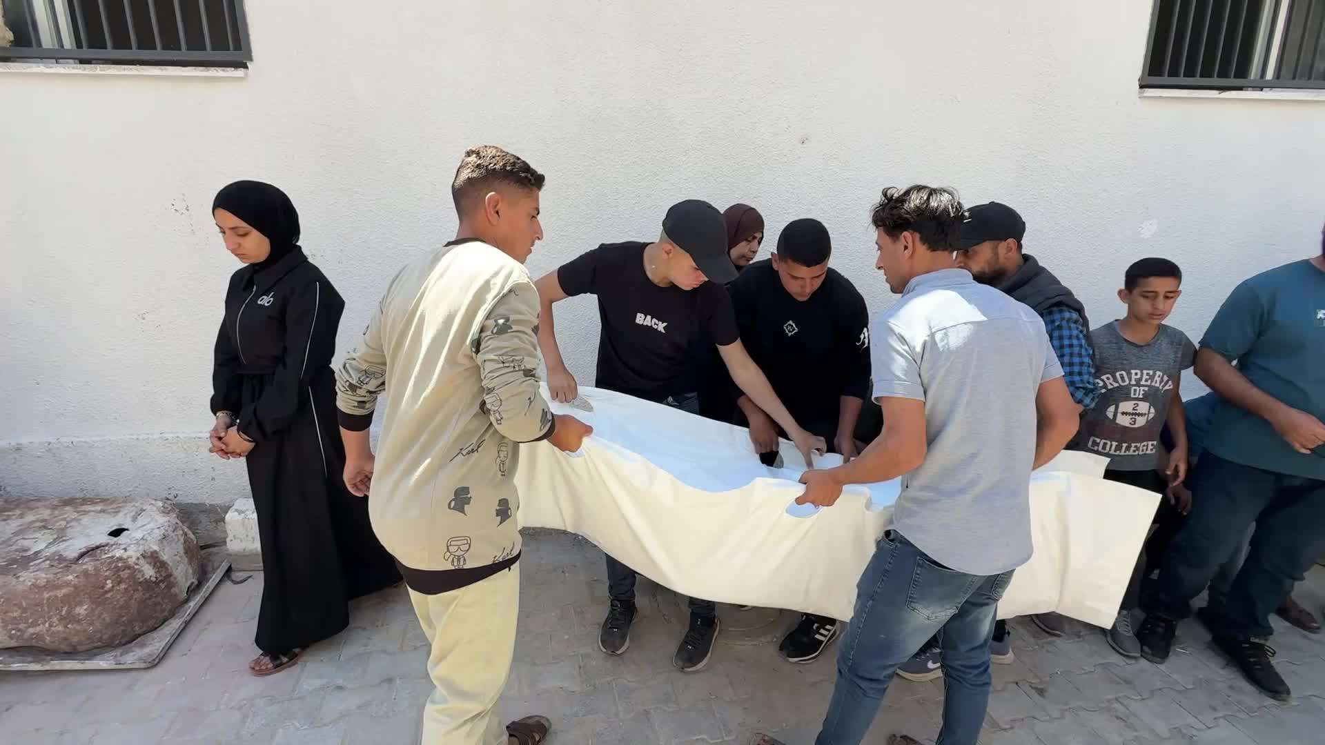 Funeral of People Killed During Israeli Airstrike