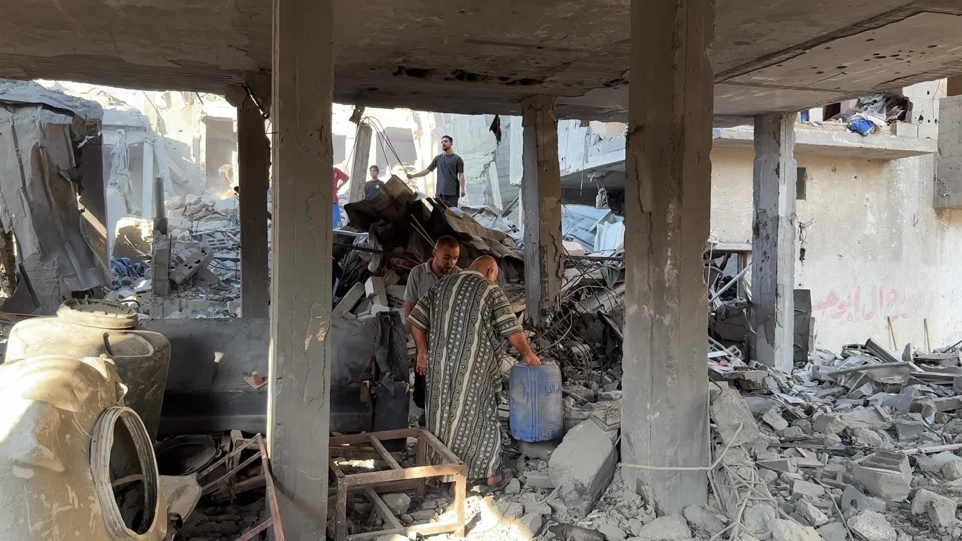 Israeli attacks on Gaza continue during Eid al-Adha