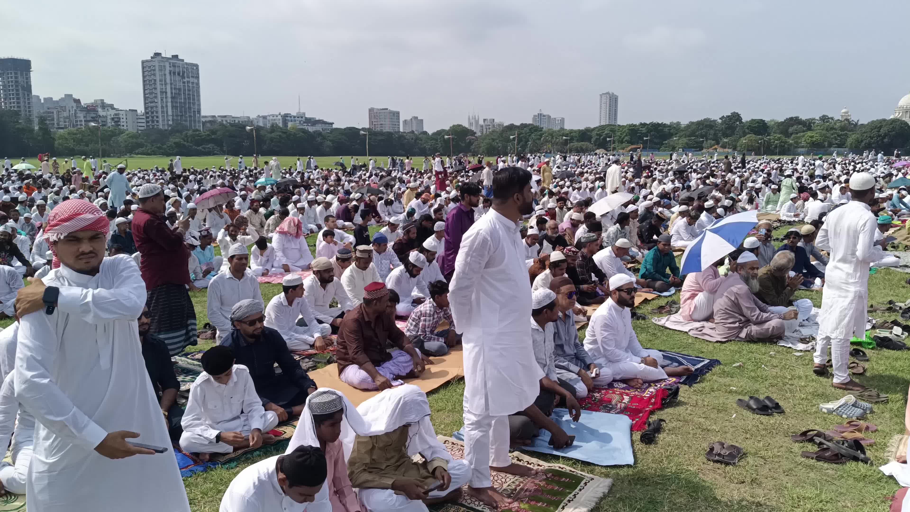 Eid al-Adha Prayer In Kolkata, India
