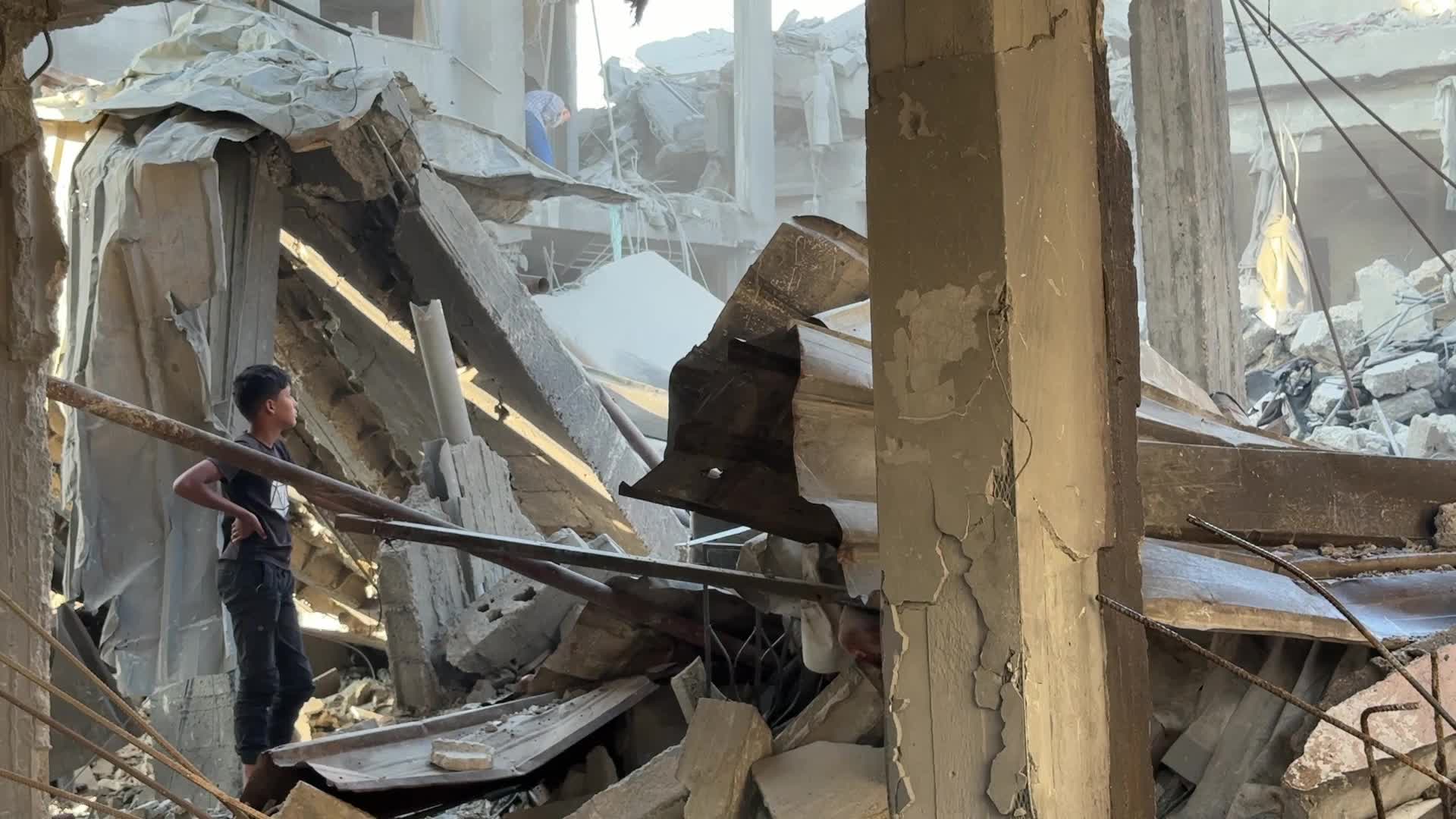Israeli attacks on Gaza continue during Eid al-Adha