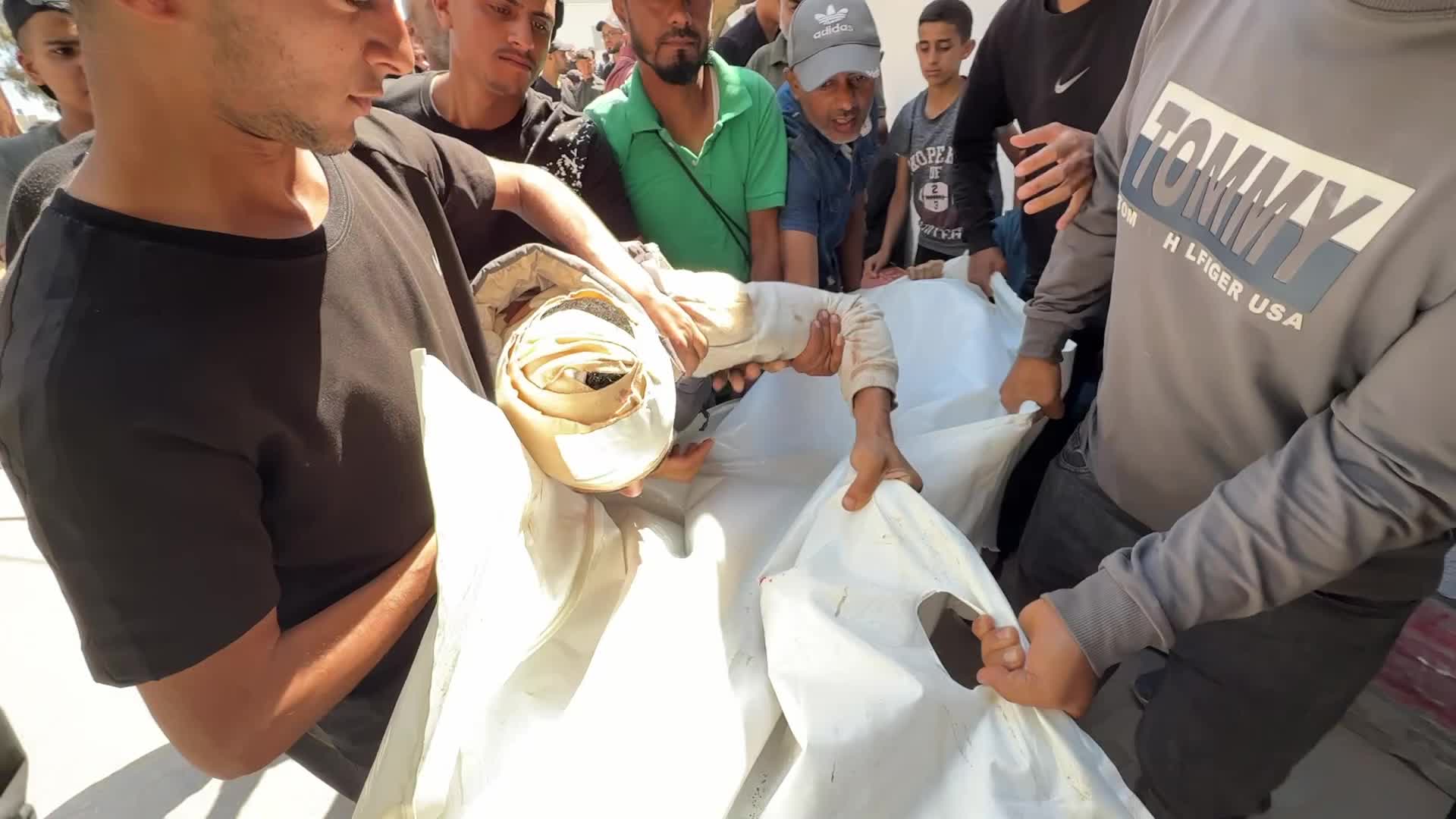 Funeral of People Killed During Israeli Airstrike
