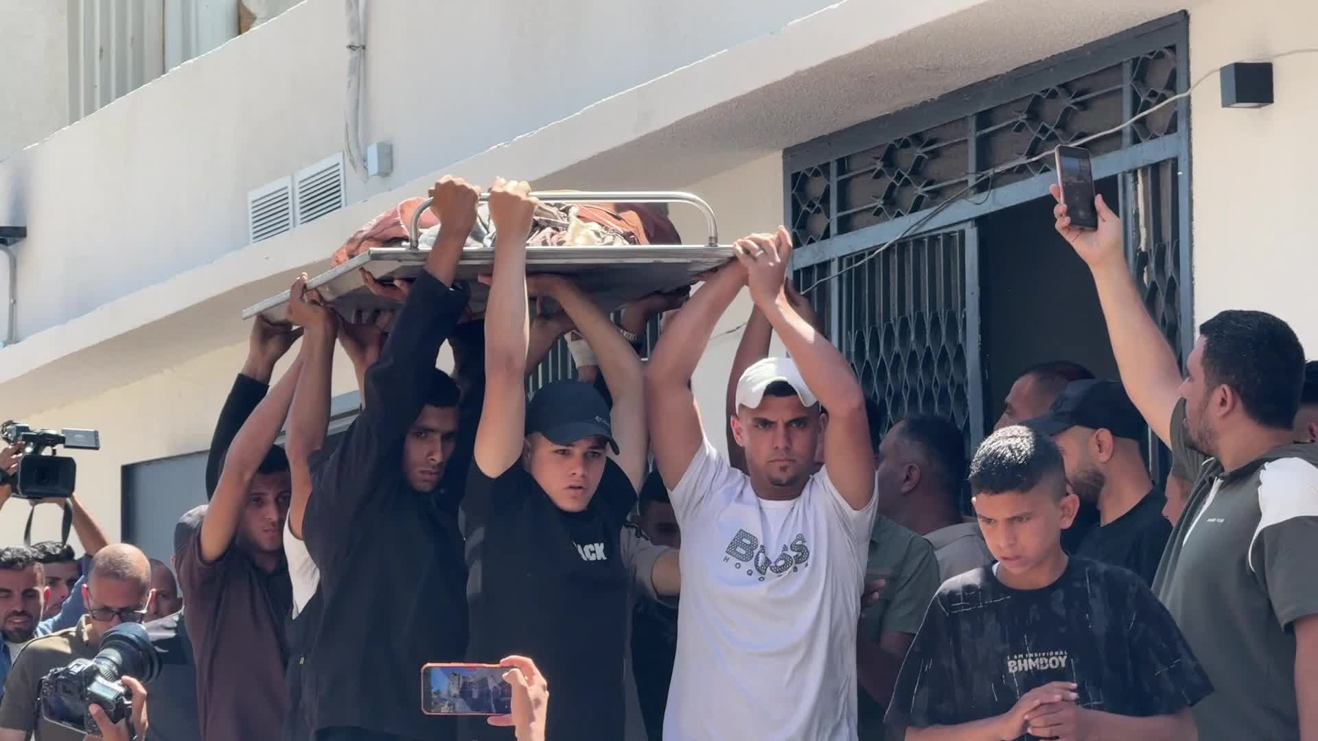 Funeral of People Killed During Israeli Airstrike