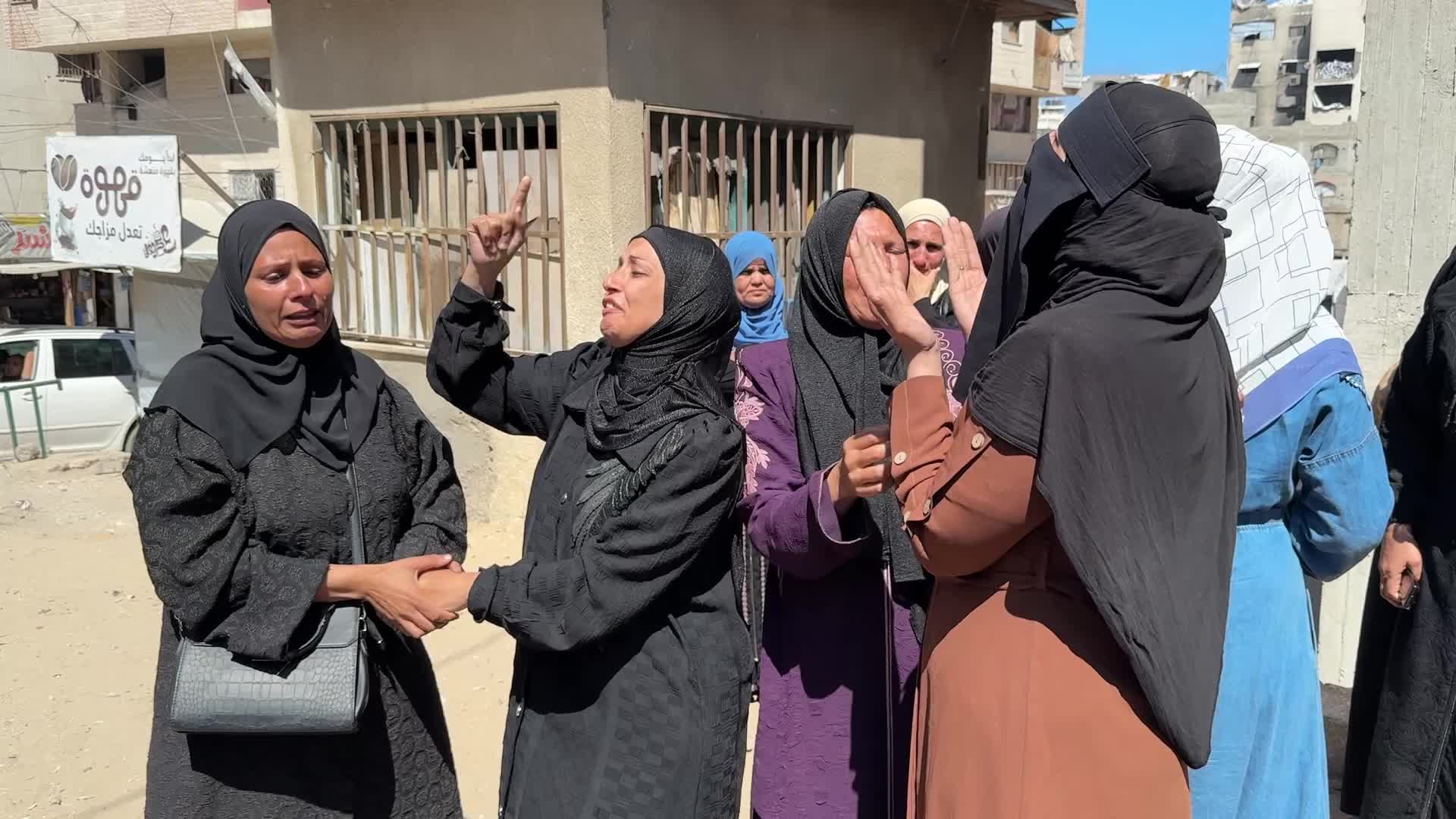 Funeral of People Killed During Israeli Airstrike