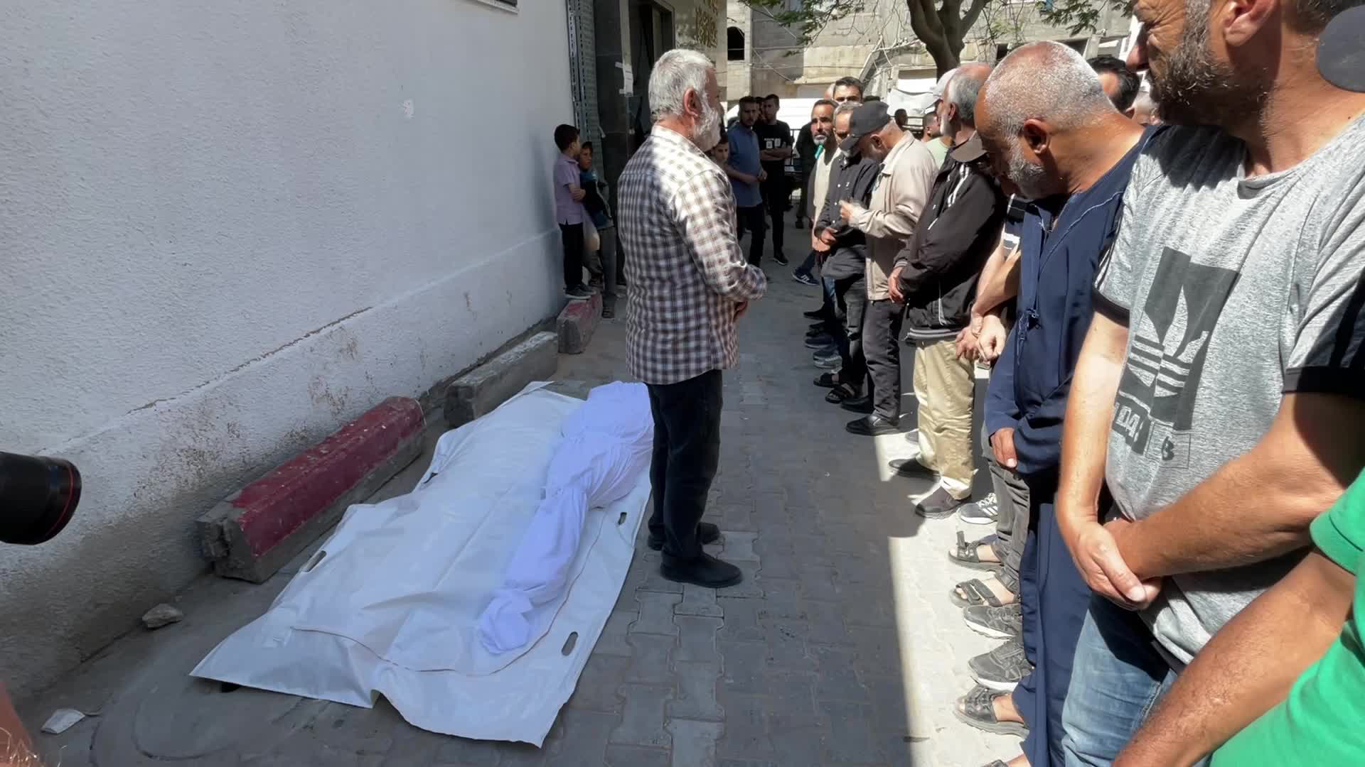 Funeral of People Killed During Israeli Airstrike