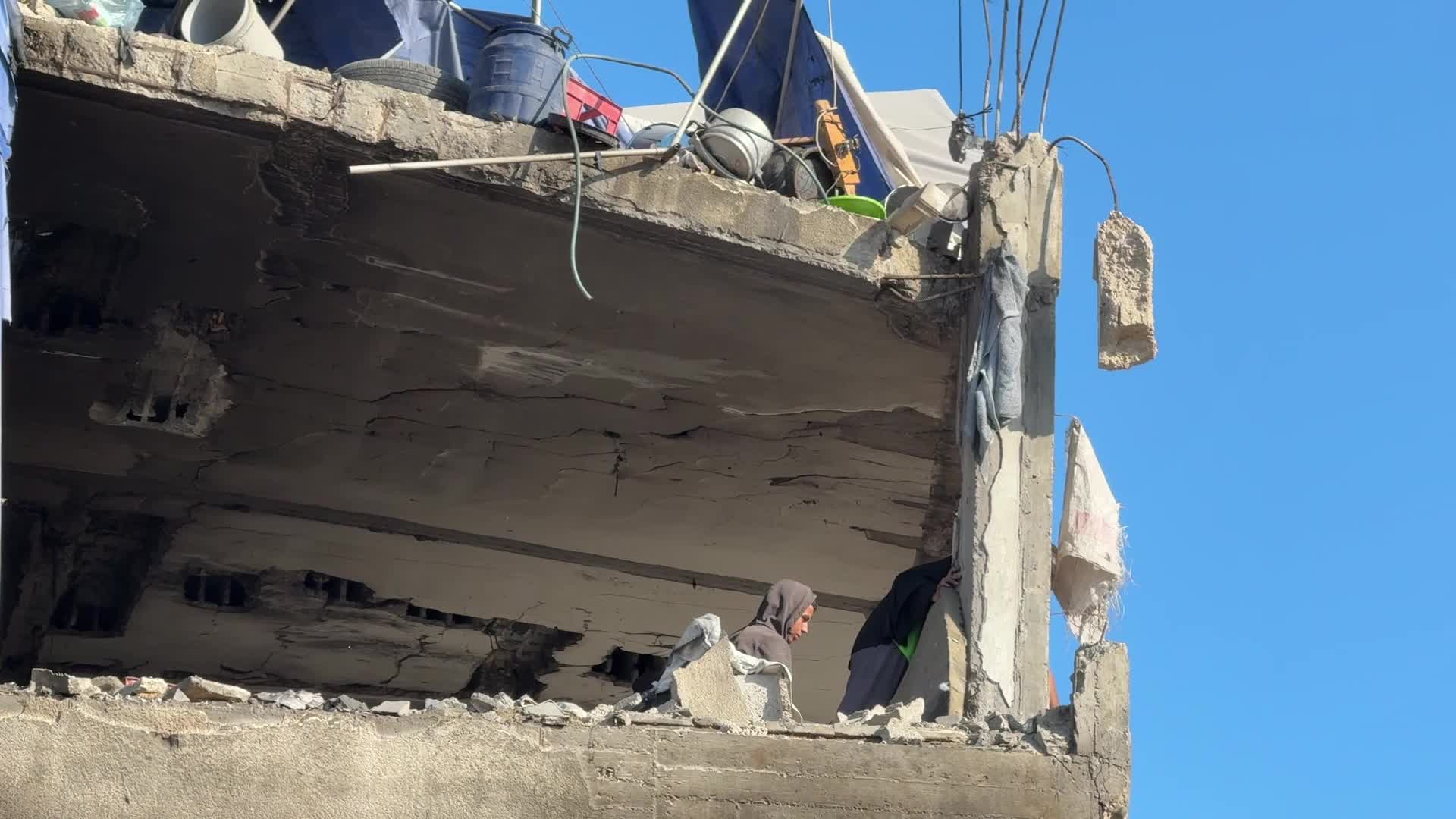 Aftermath Of Israeli Airstrike In Gaza, Palestine