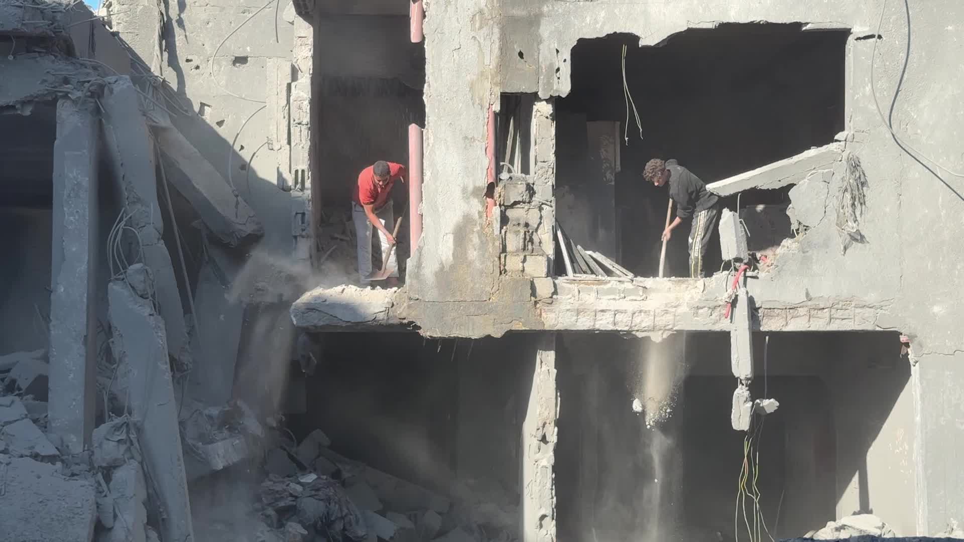 Israeli attacks on Gaza continue during Eid al-Adha