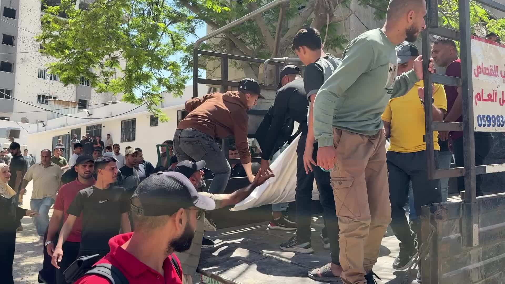Funeral of People Killed During Israeli Airstrike
