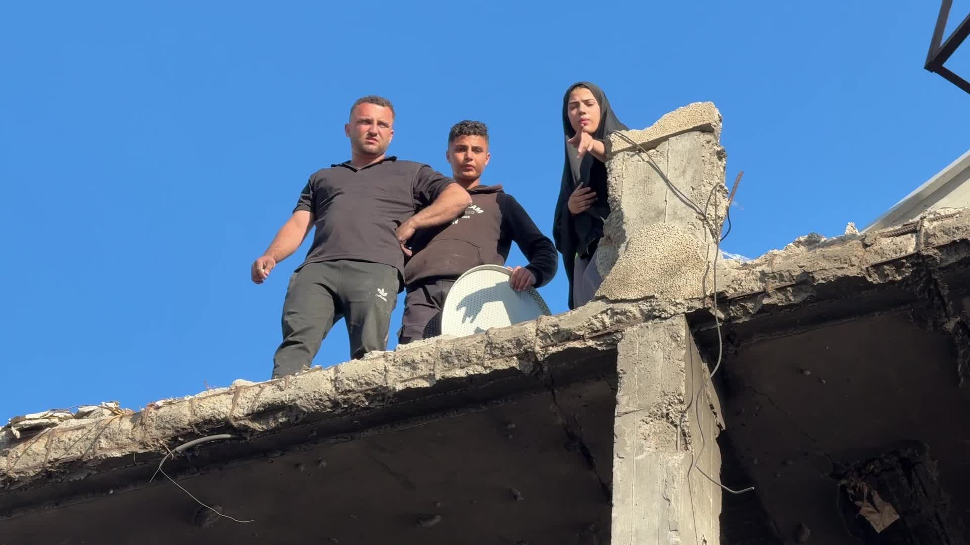 Aftermath Of Israeli Airstrike In Gaza, Palestine