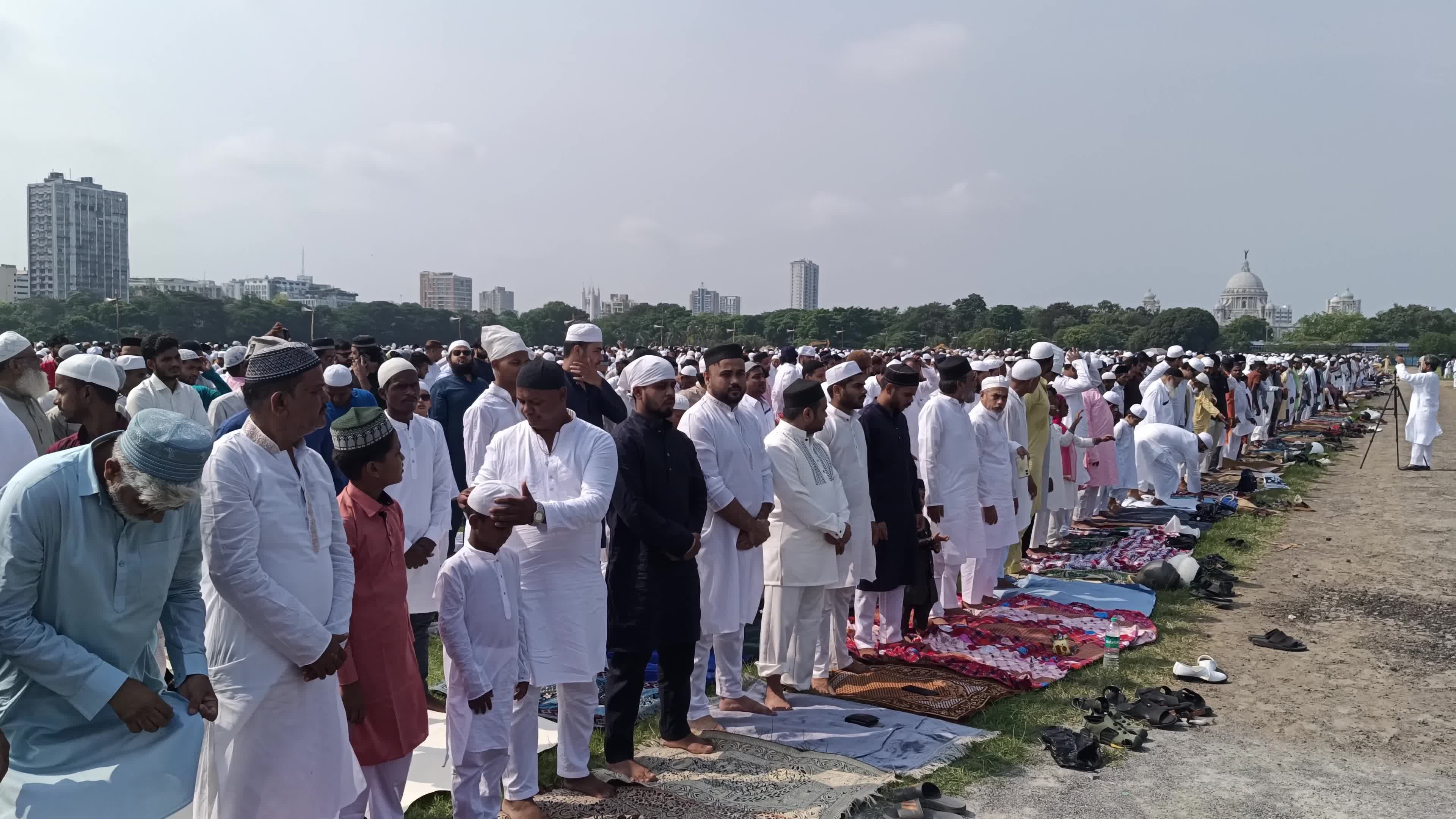 Eid al-Adha Prayer In Kolkata, India