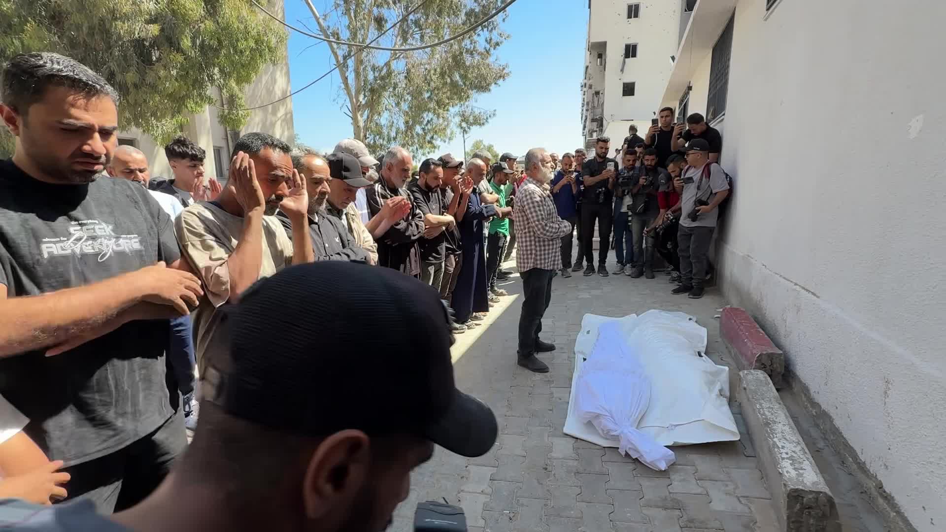 Funeral of People Killed During Israeli Airstrike