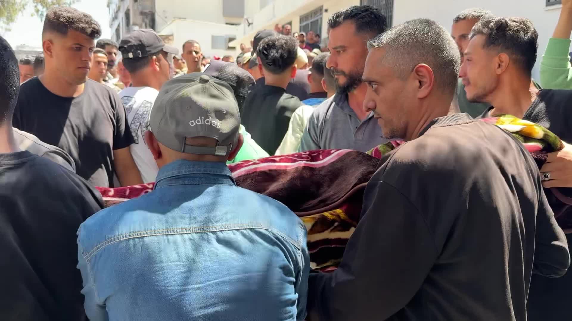 Funeral of People Killed During Israeli Airstrike