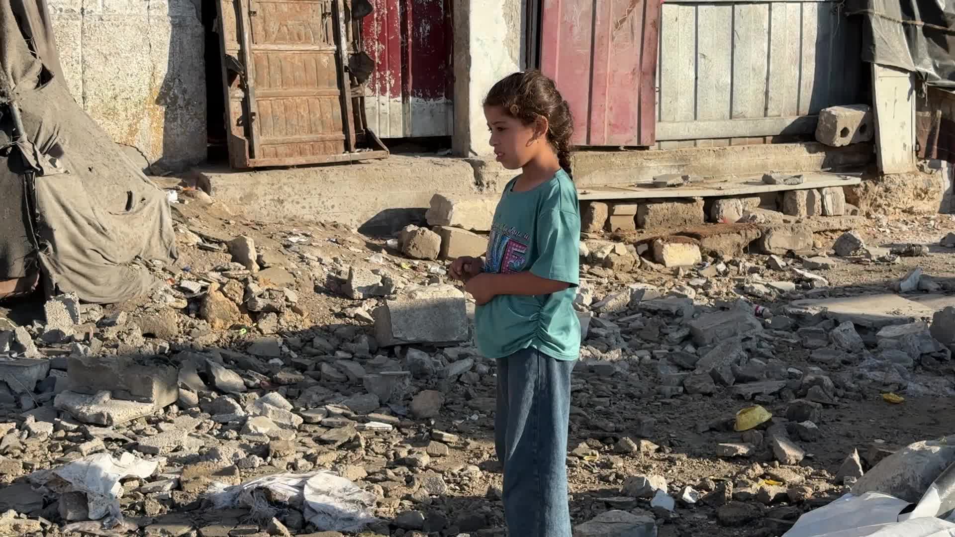 Aftermath Of Israeli Airstrike In Gaza, Palestine