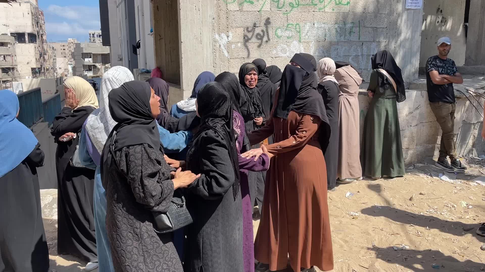 Funeral of People Killed During Israeli Airstrike