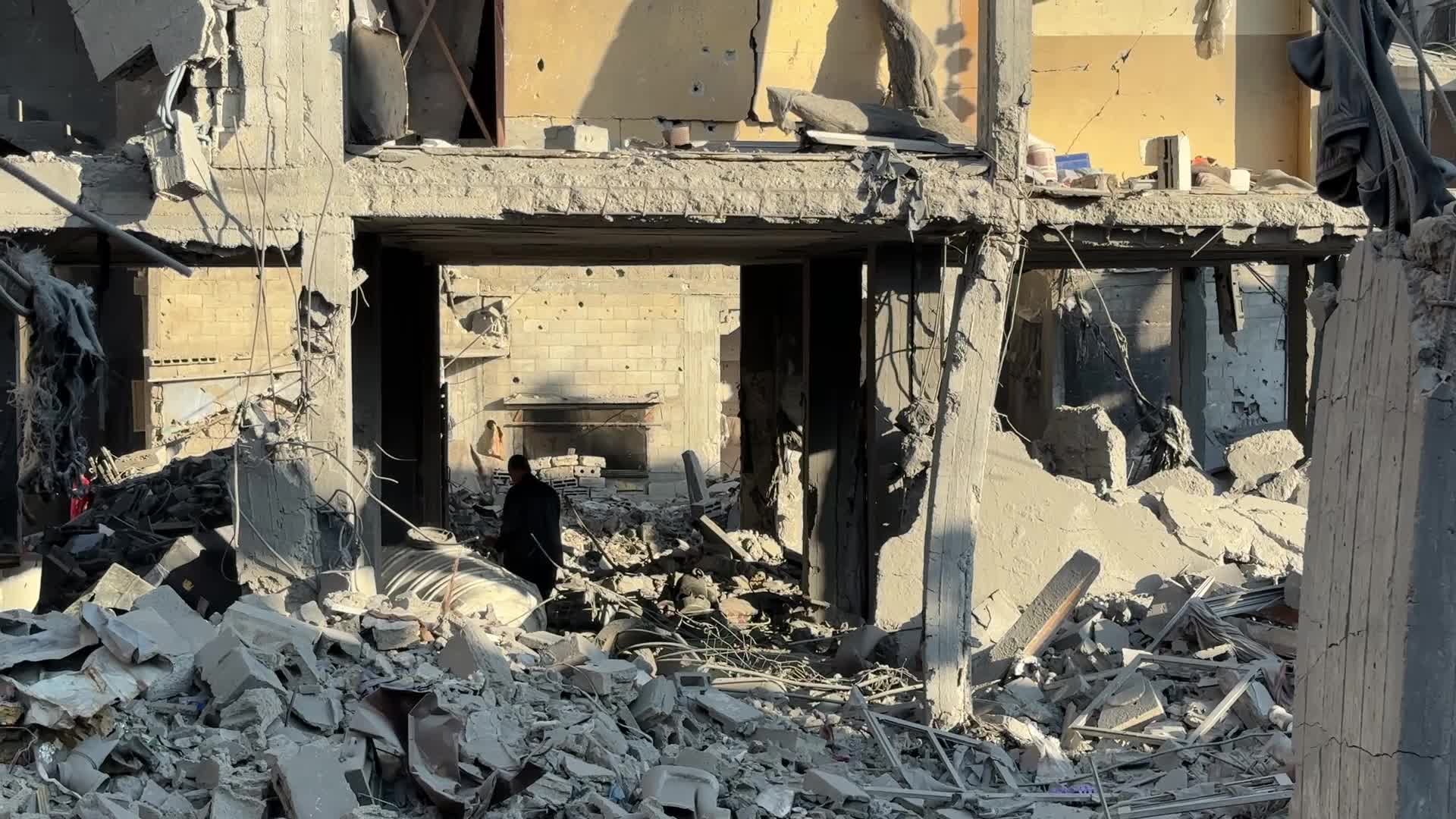 Israeli attacks on Gaza continue during Eid al-Adha