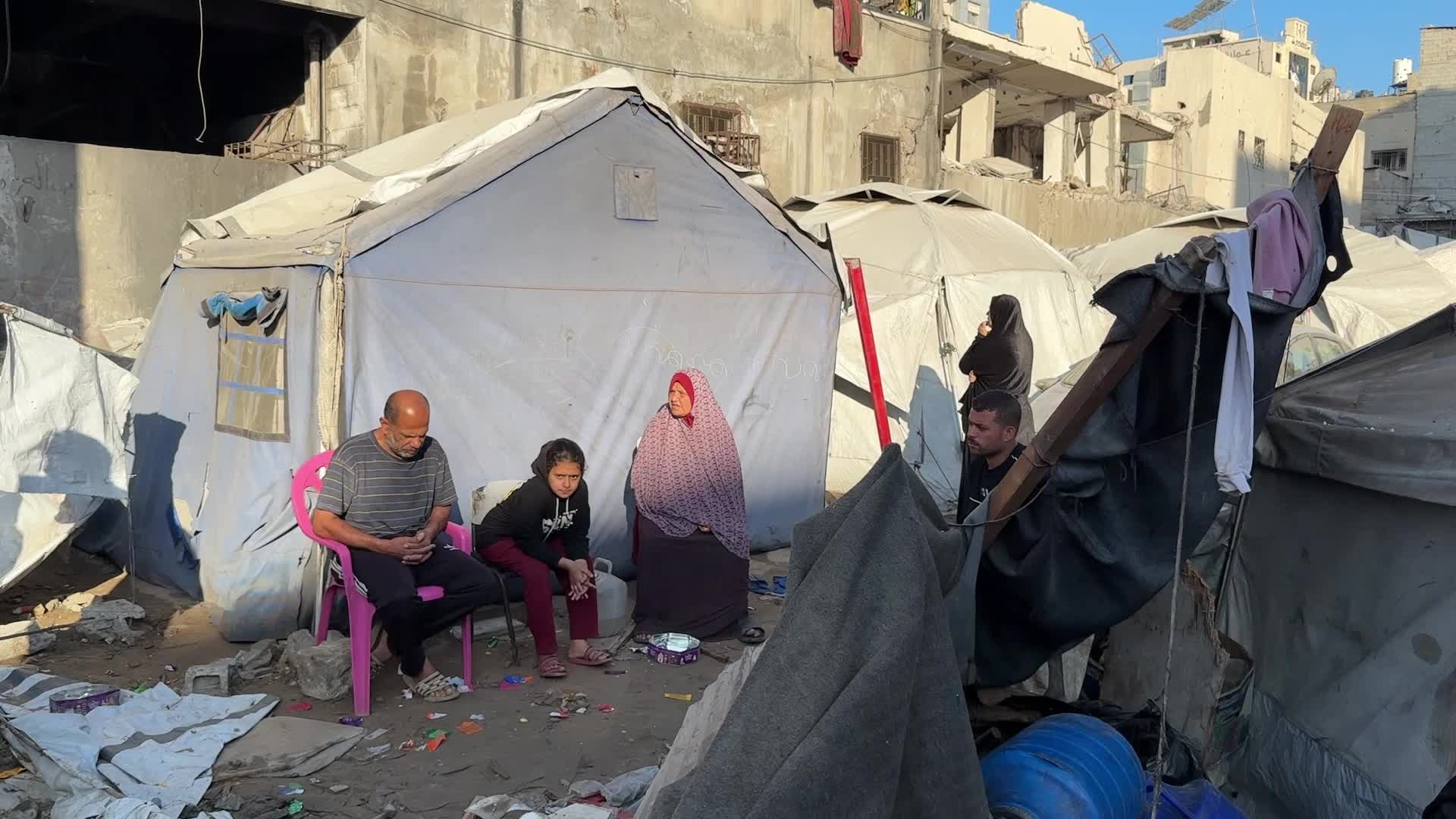 Aftermath Of Israeli Airstrike In Gaza, Palestine