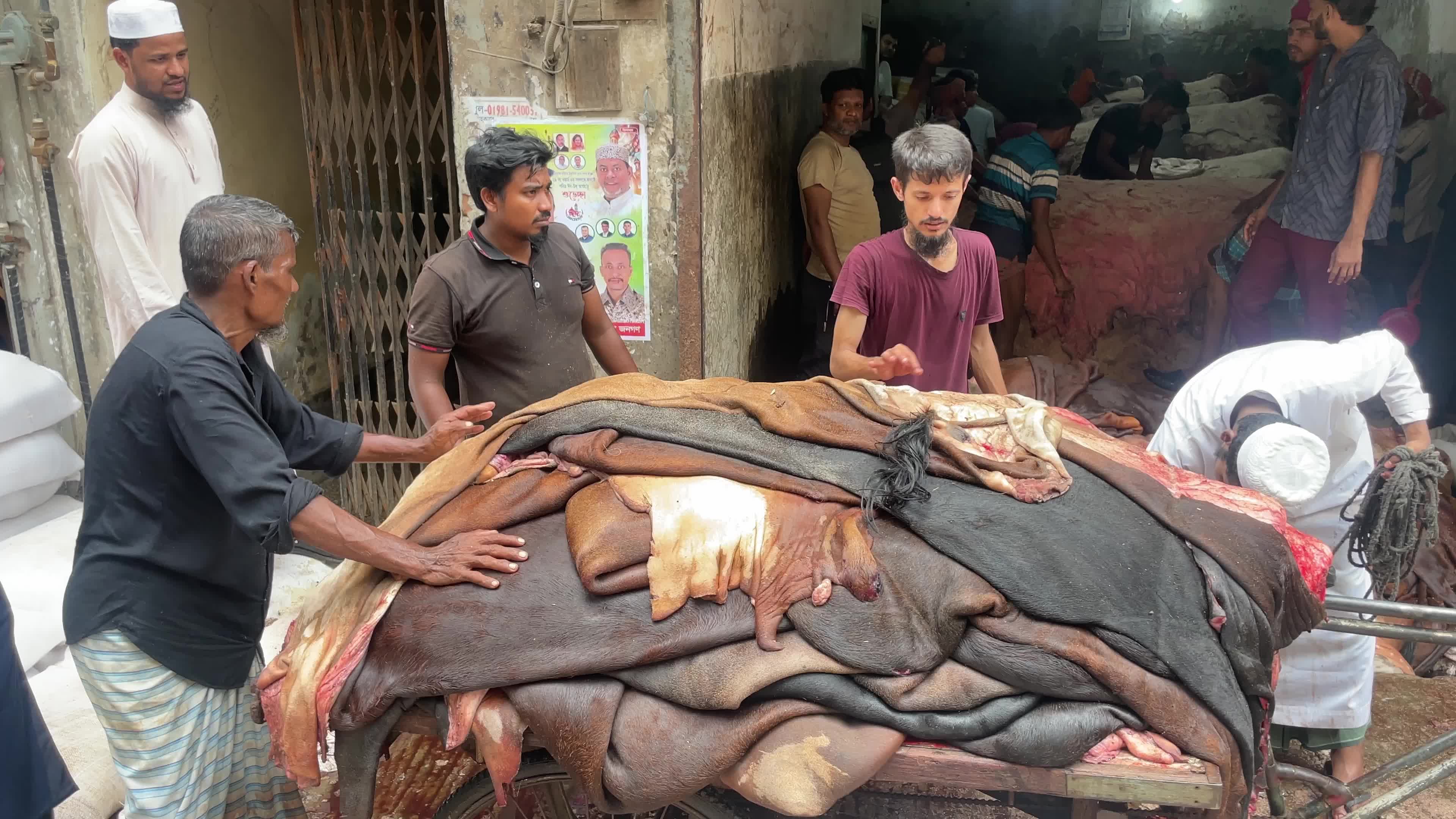 Leather industry in Dhaka