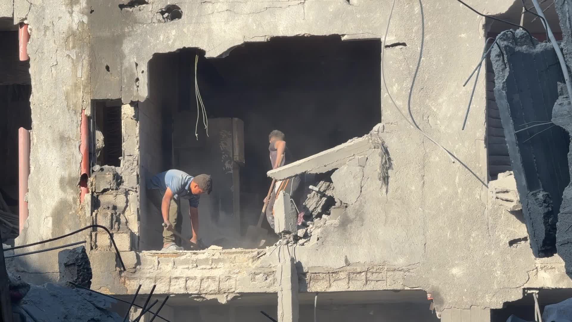 Israeli attacks on Gaza continue during Eid al-Adha