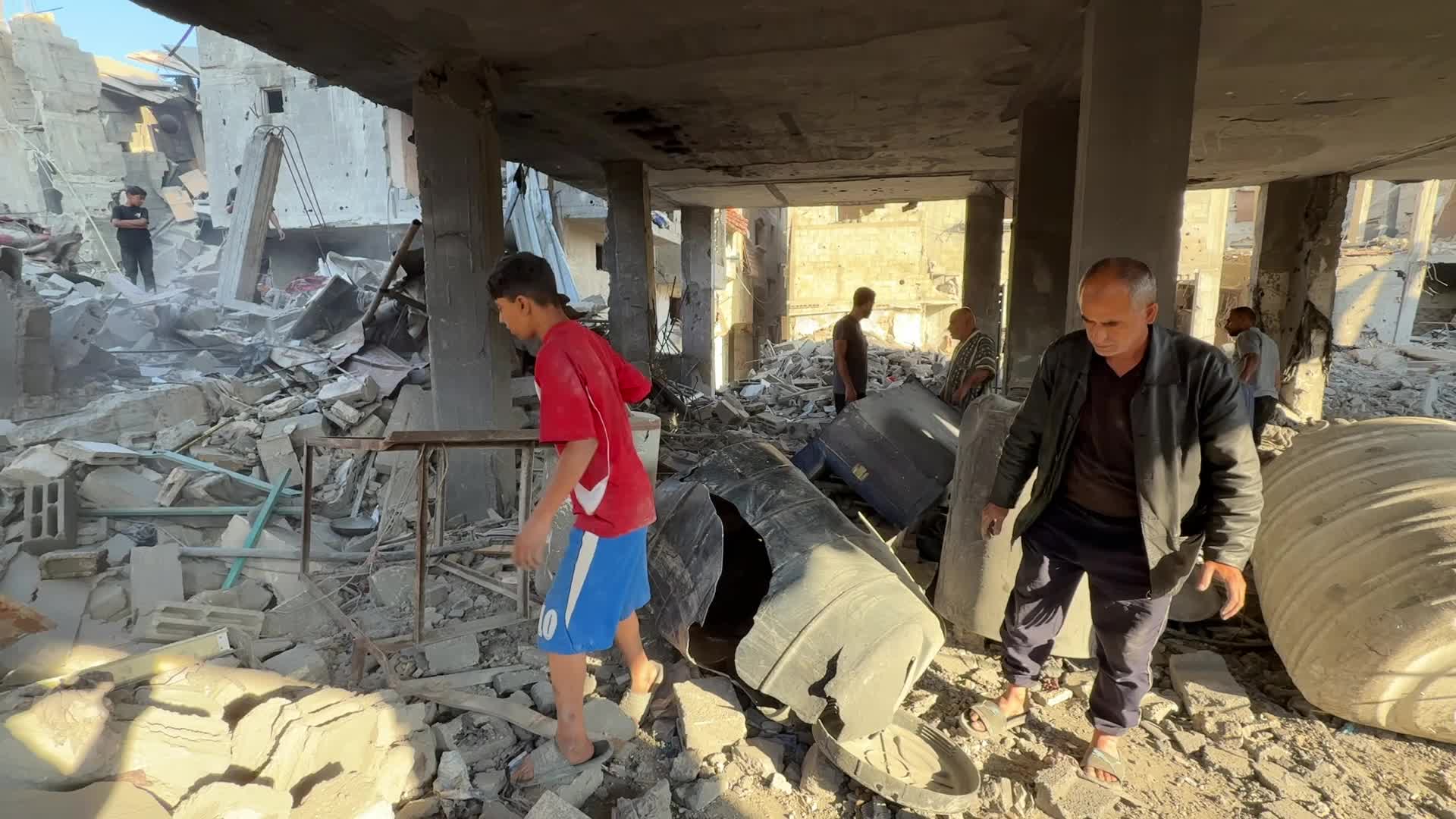 Israeli attacks on Gaza continue during Eid al-Adha