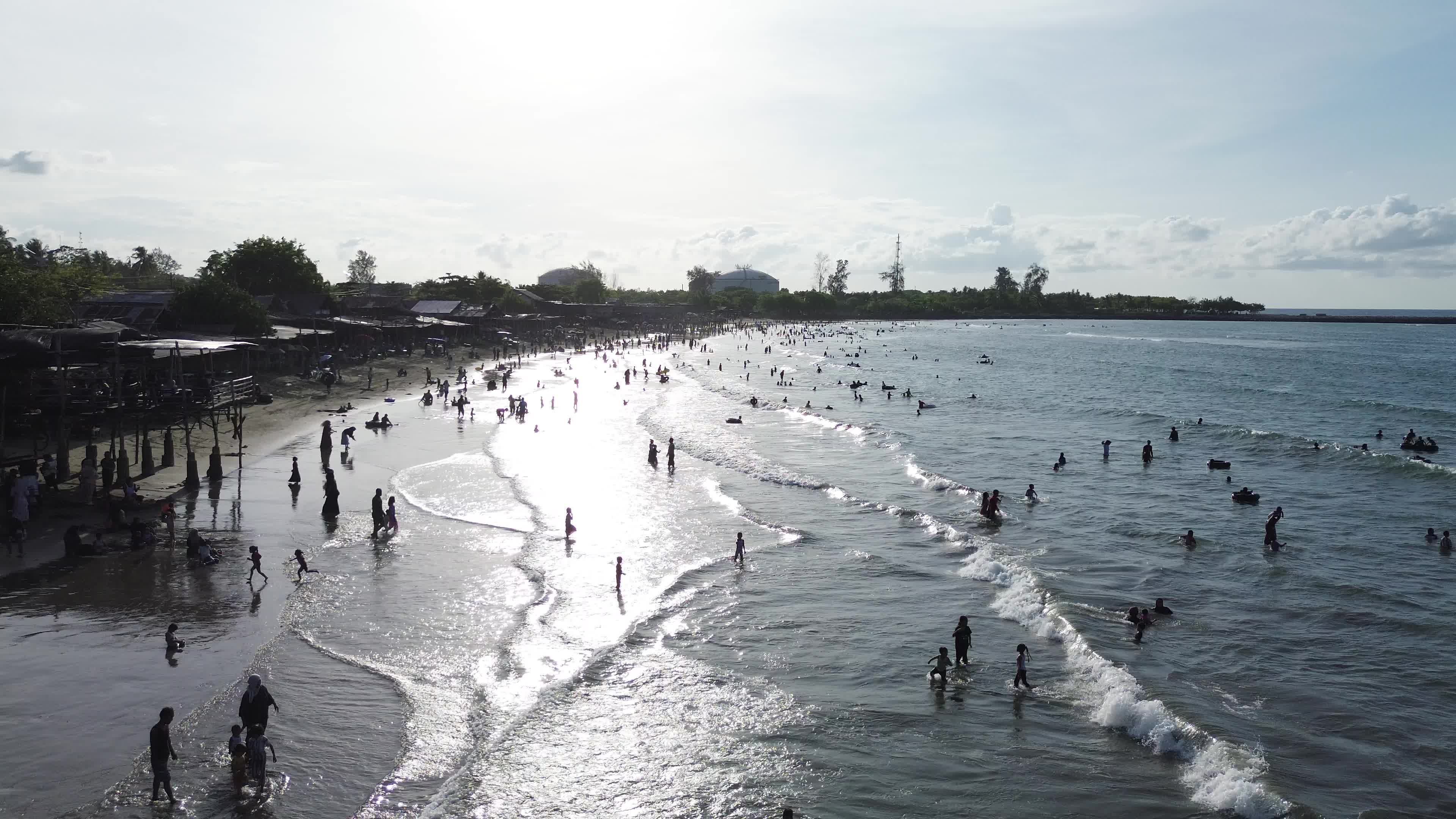Eid al-Adha Holiday on Aceh Beach
