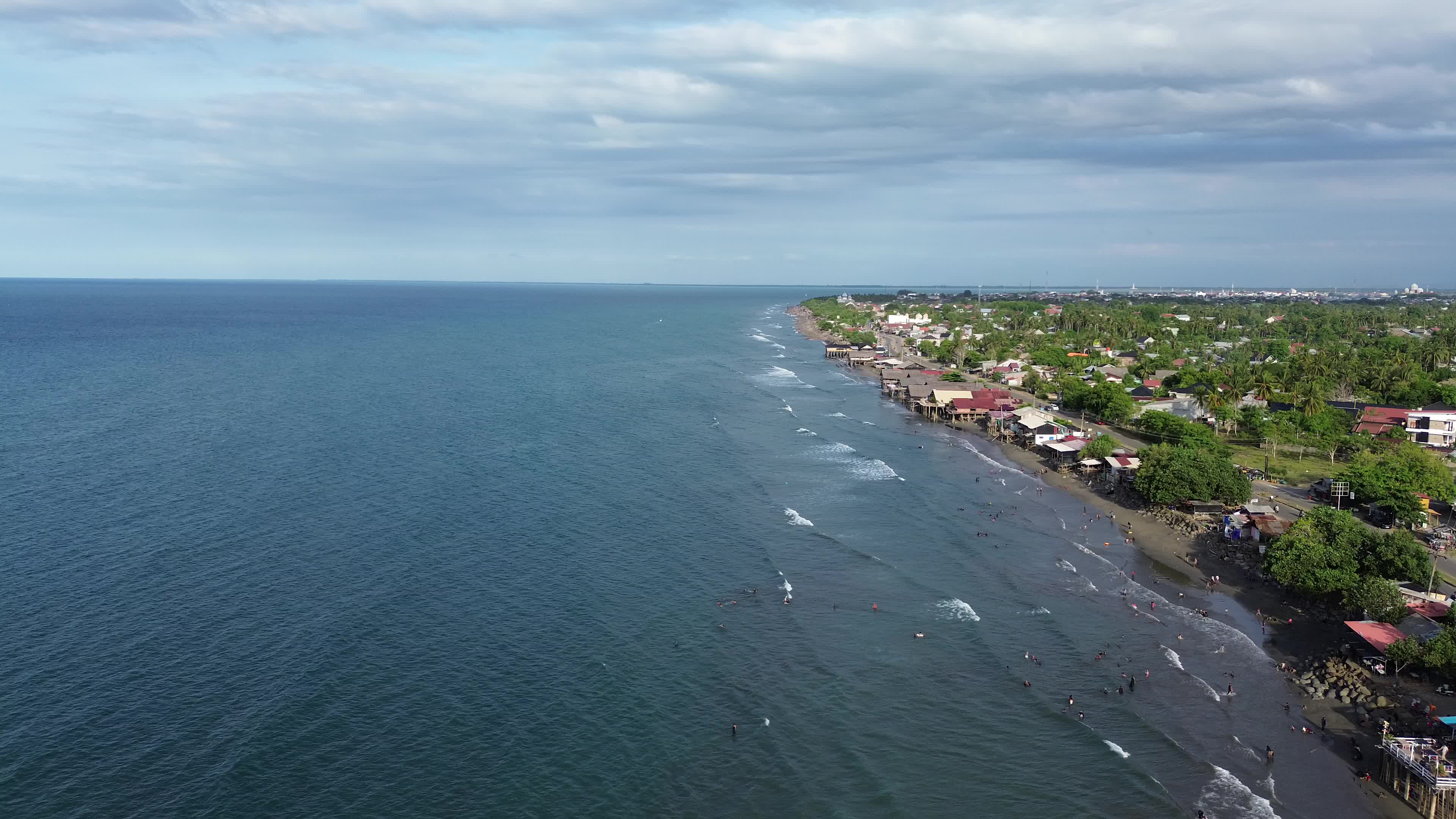 Eid al-Adha Holiday on Aceh Beach