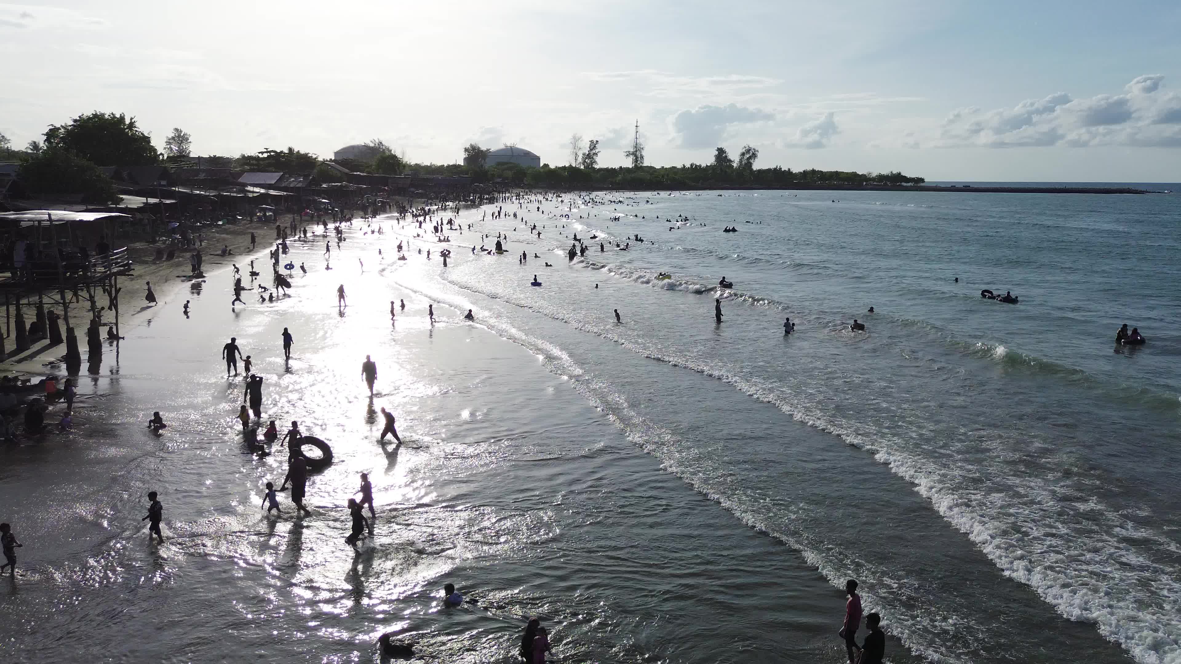 Eid al-Adha Holiday on Aceh Beach