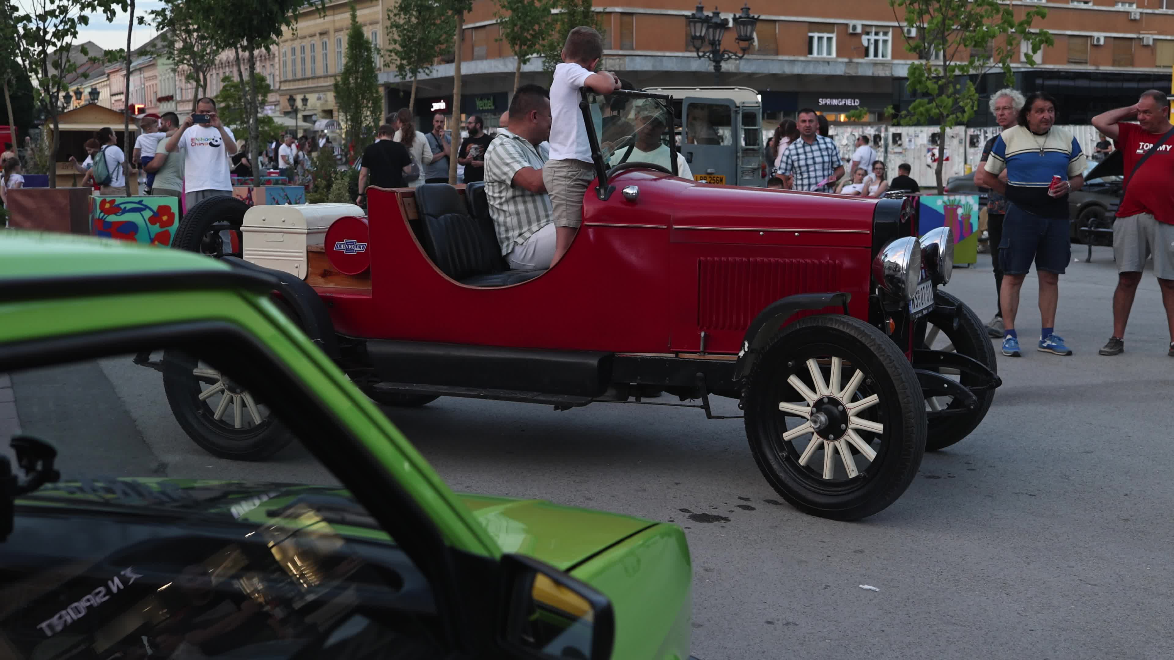 Classic Car Exhibition In Serbia