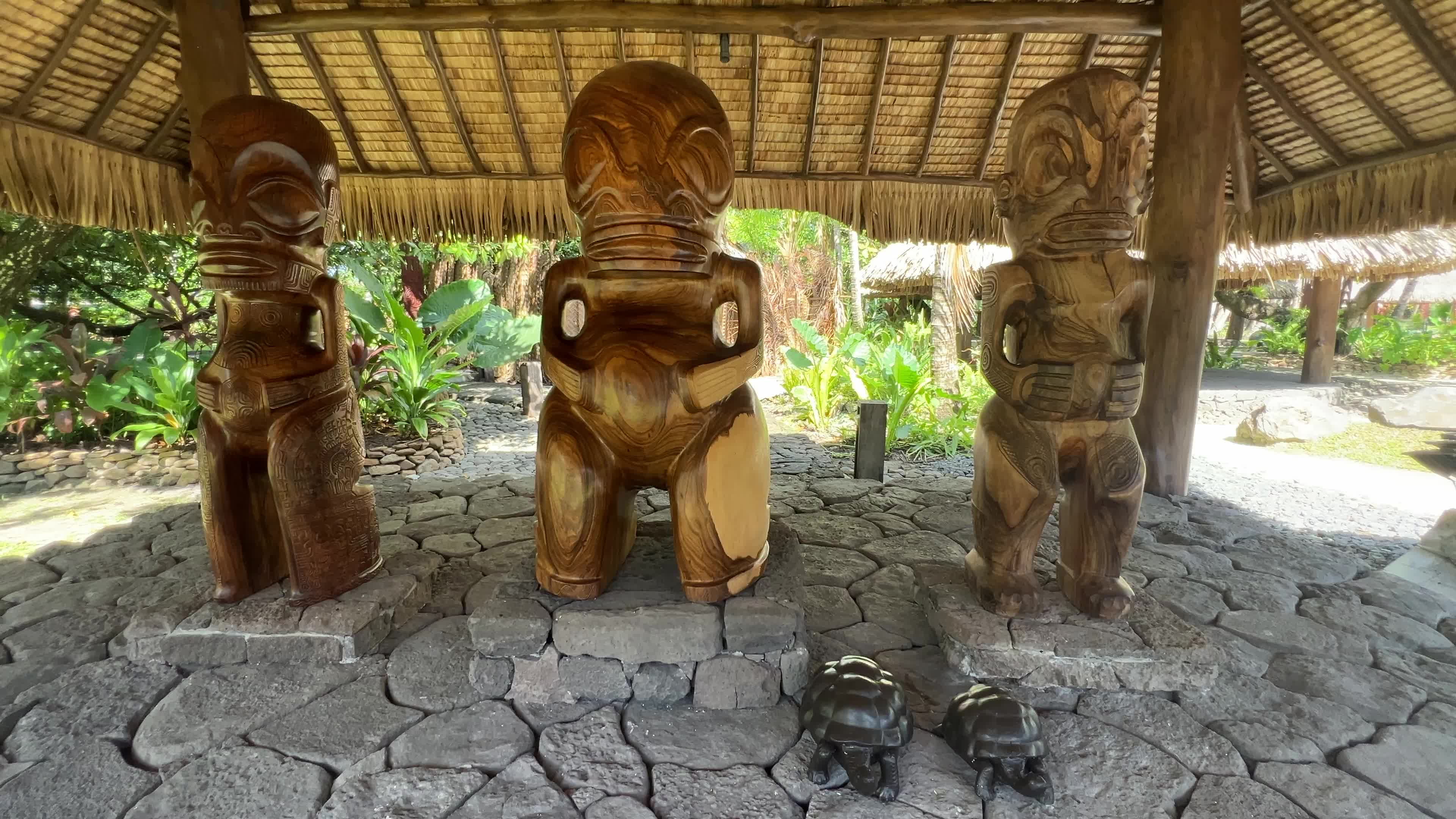 Daily life in Motu Tautau, French Polynesia