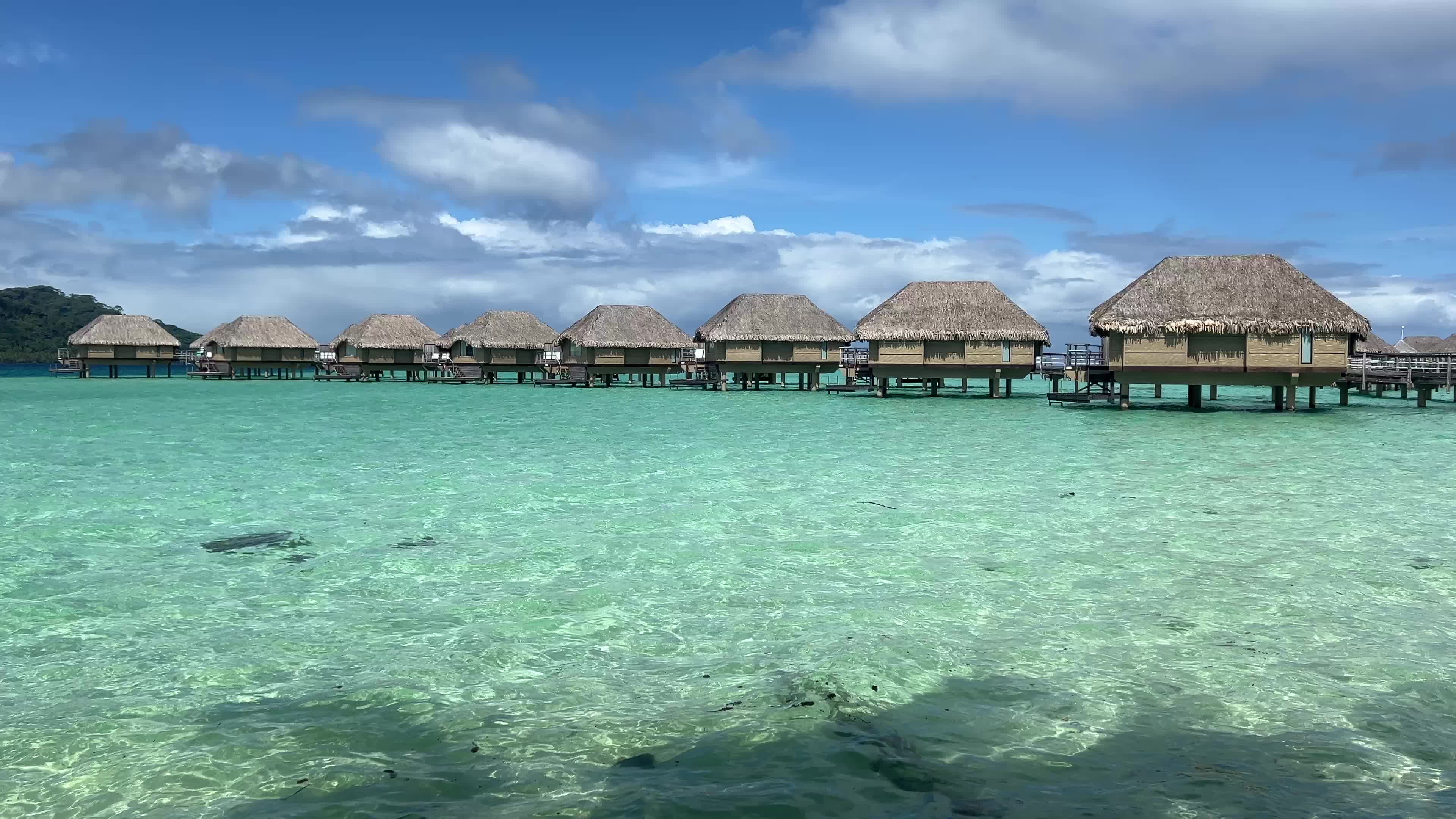 Daily life in Motu Tautau, French Polynesia