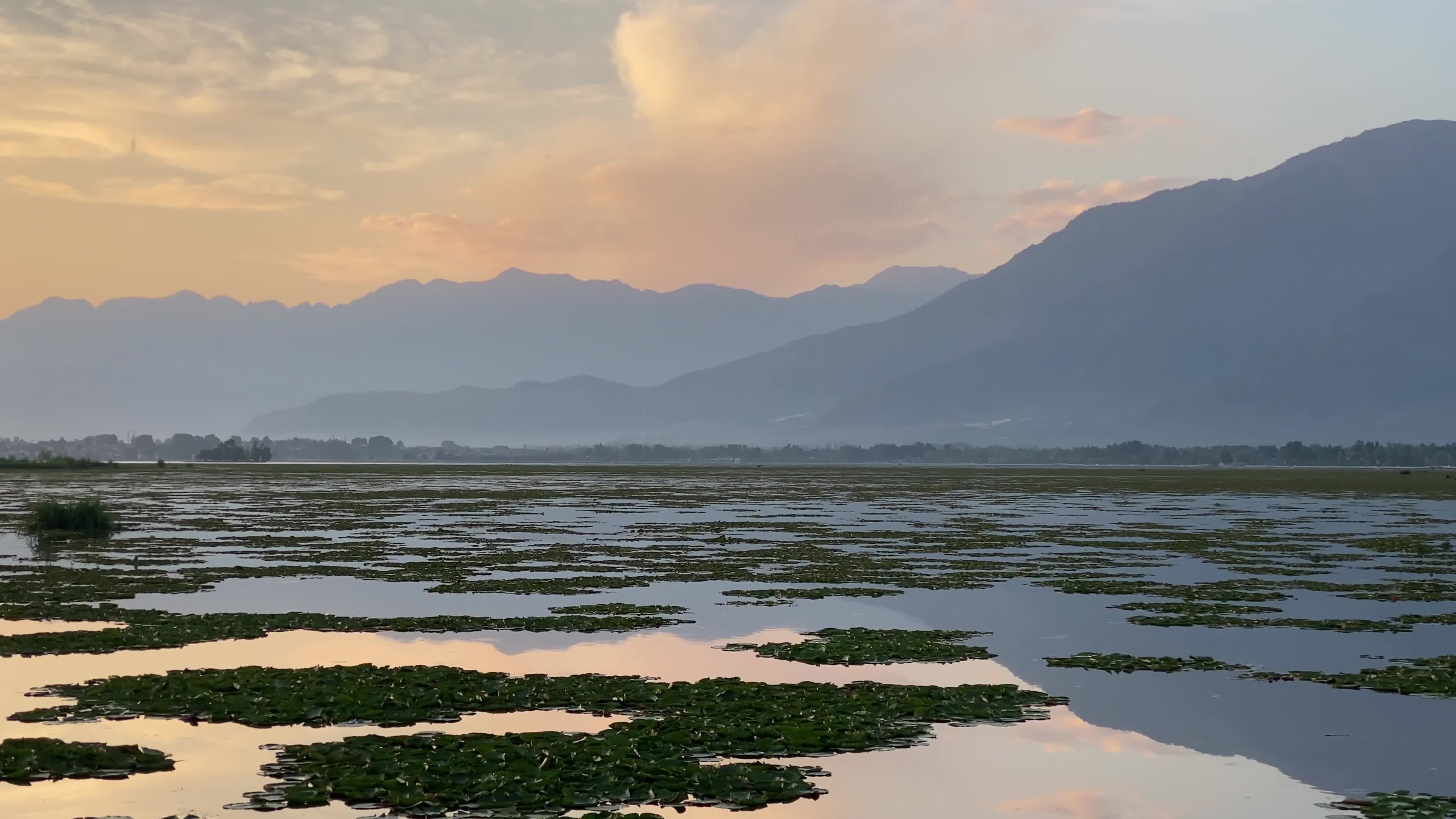 Sunset In Srinagar, India
