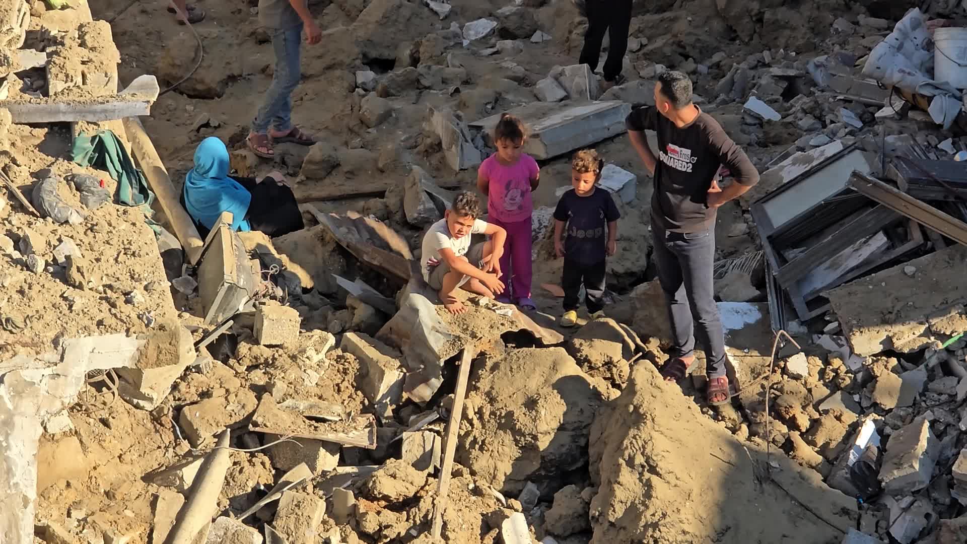 Aftermath Of Israeli Airstrike In Gaza