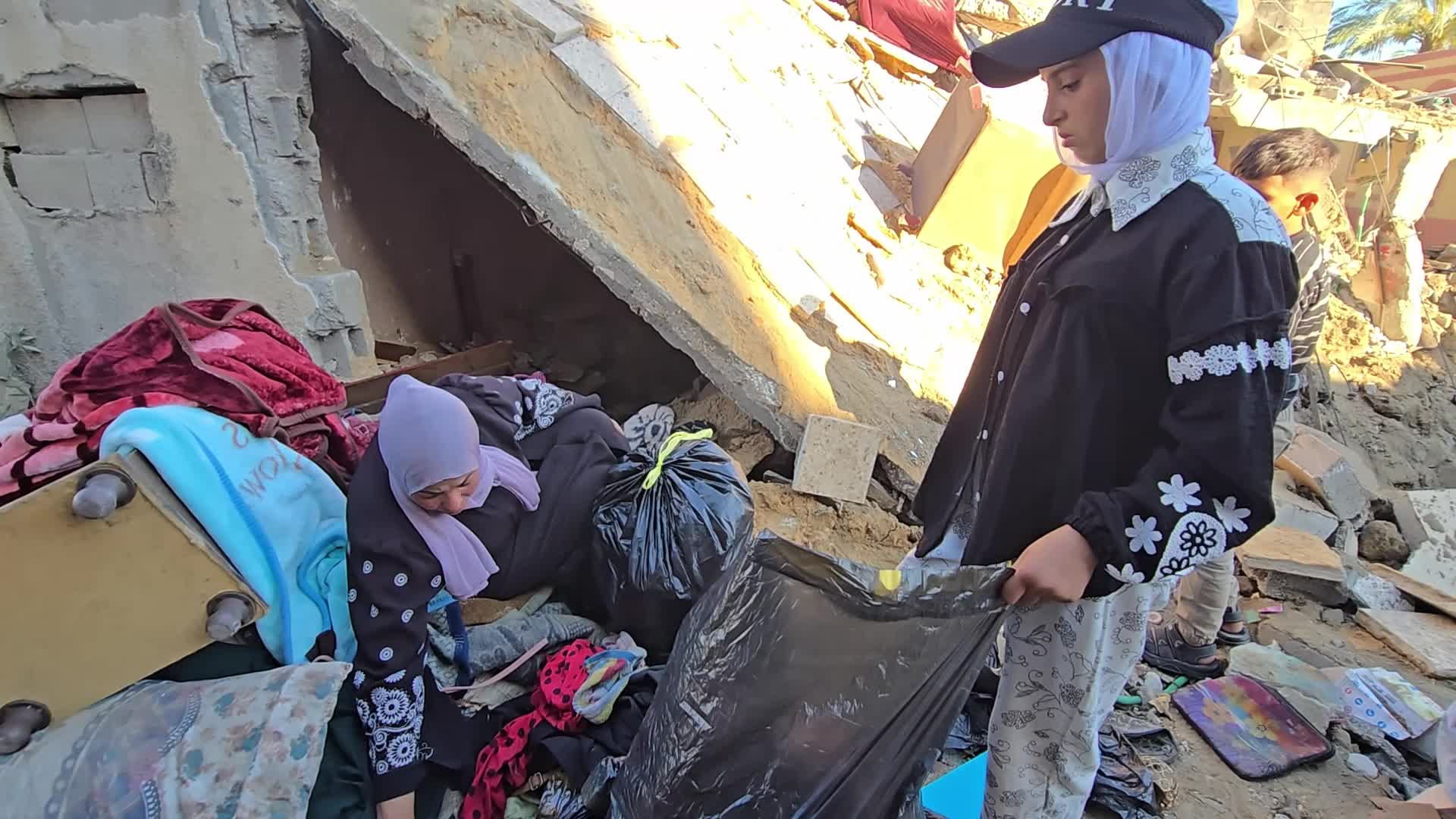 Aftermath Of Israeli Airstrike In Gaza