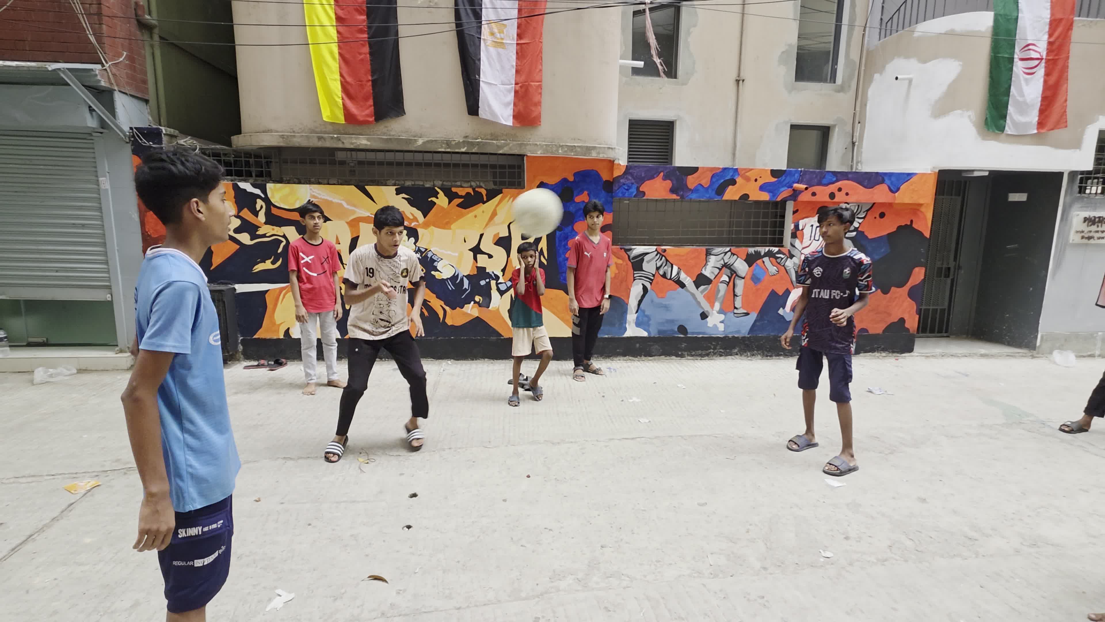 FIFA World Cup Fever In Dhaka.