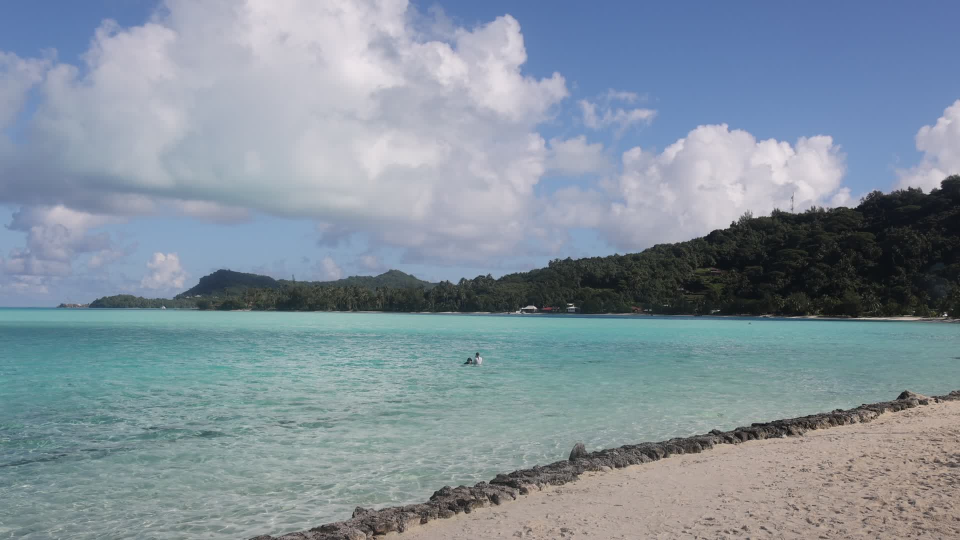 Matira Beach in Bora Bora