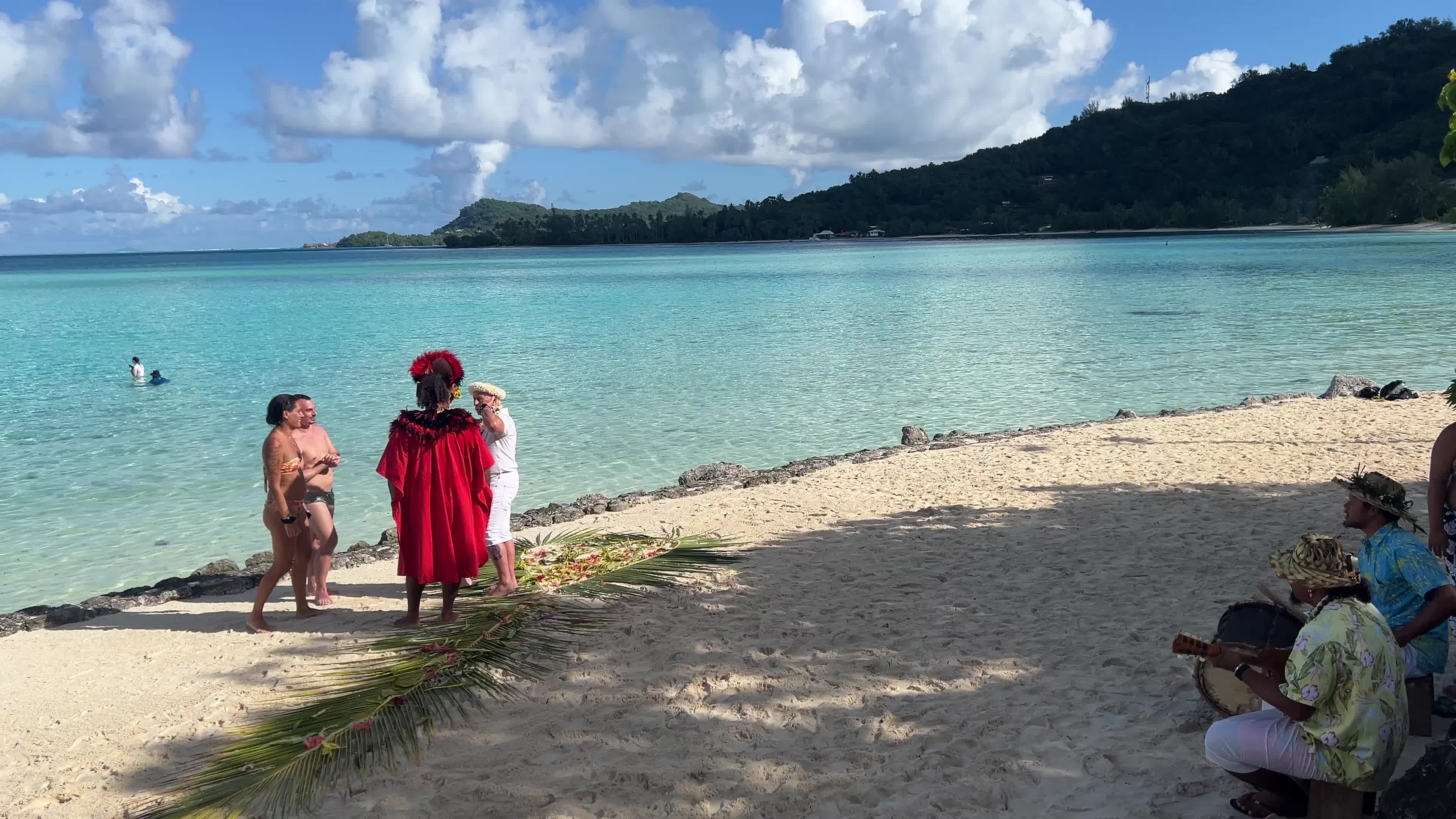 Matira Beach in Bora Bora