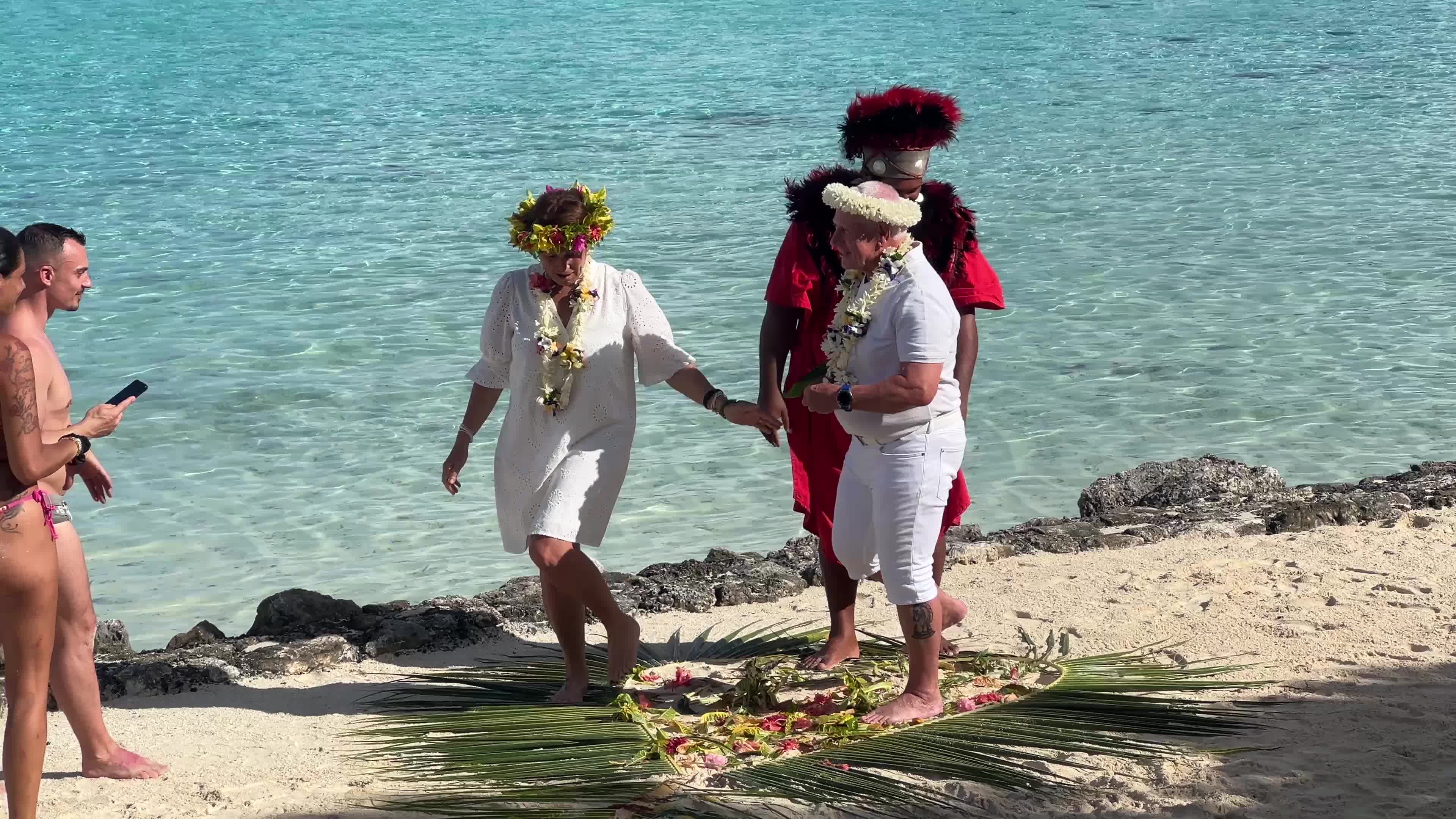 Matira Beach in Bora Bora