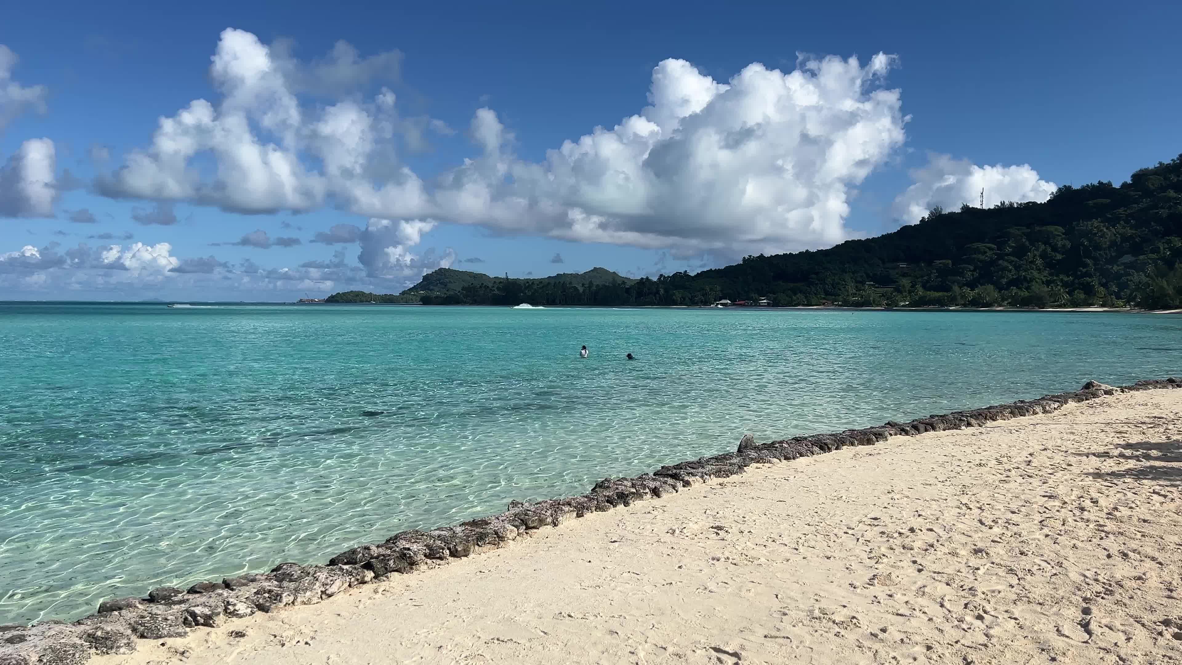 Matira Beach in Bora Bora