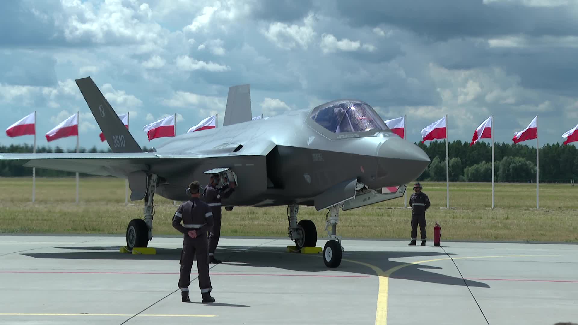POLAND: Lockheed Martin F-35A fighter jets