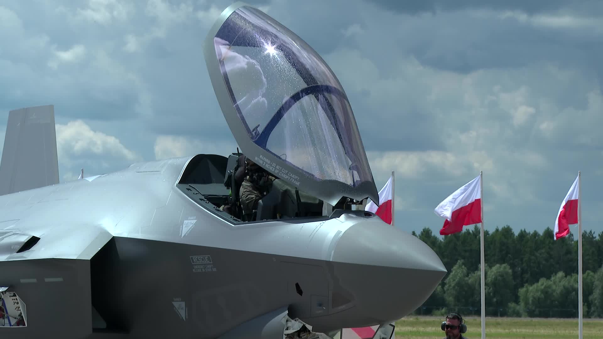 POLAND: Lockheed Martin F-35A fighter jets