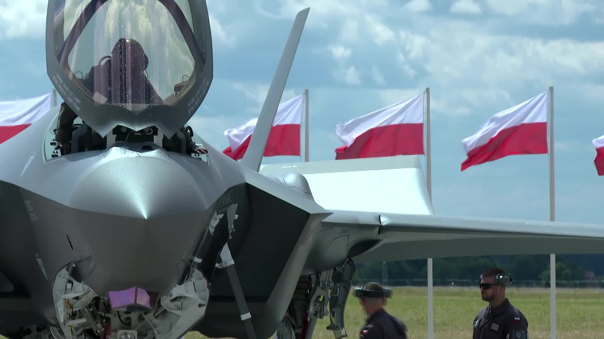 POLAND: Lockheed Martin F-35A fighter jets